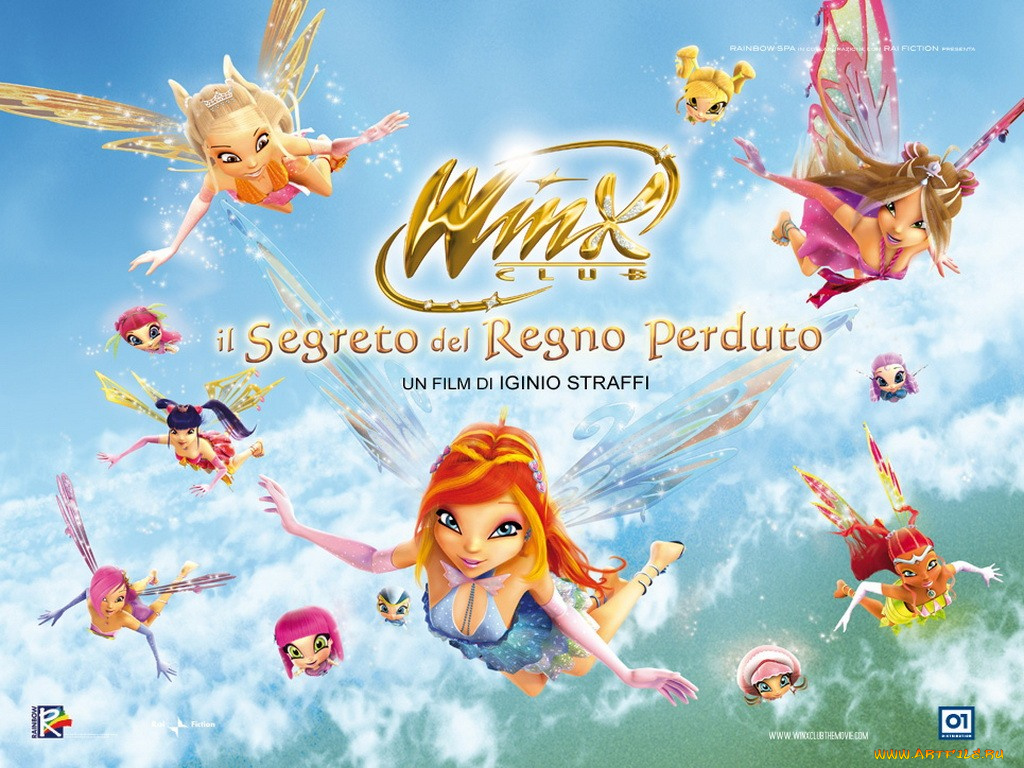 winx, club, the, secret, of, lost, kingdom, мультфильмы, 3d, magic, adventure