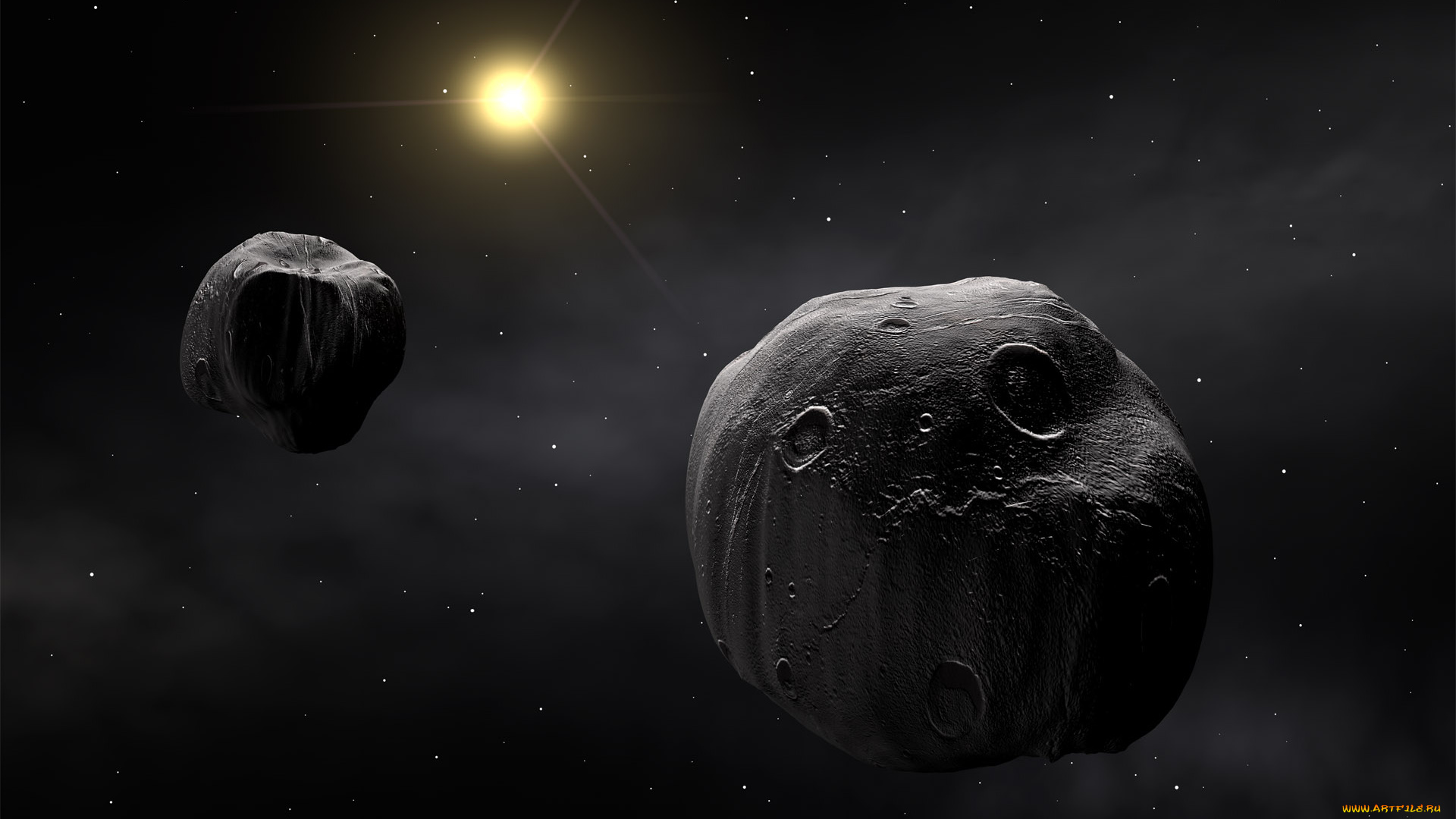 космос, кометы, метеориты