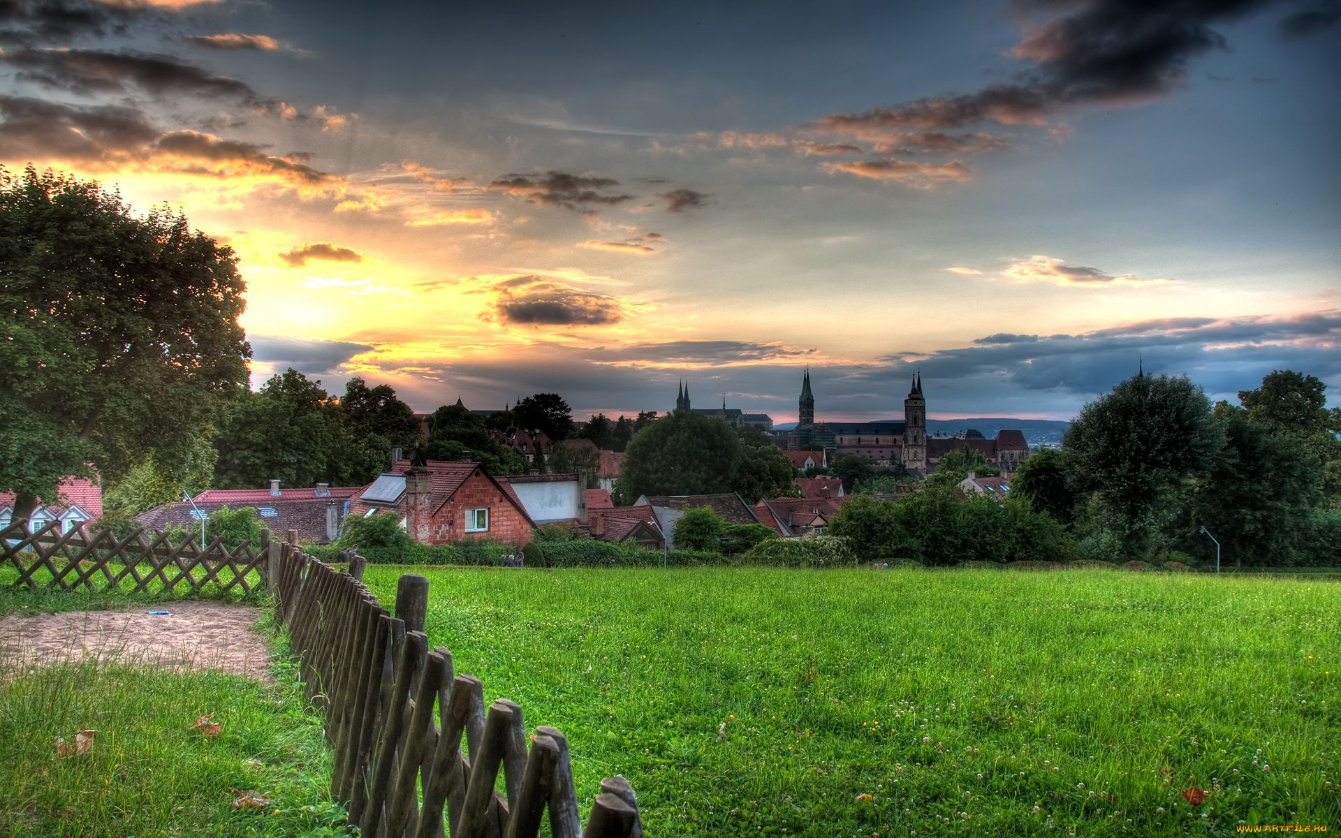 bamberg, germany, города, пейзажи