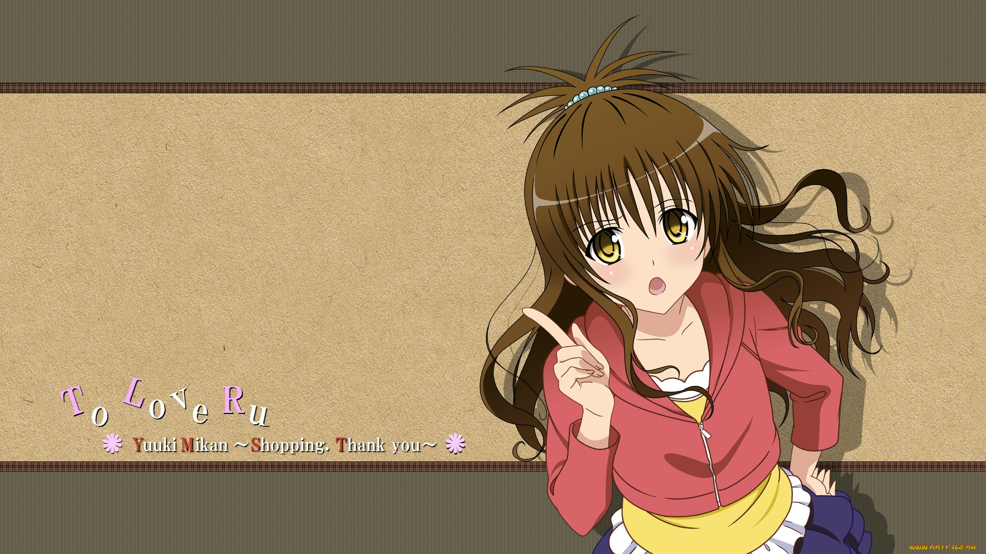 аниме, to, love, ru, девушка