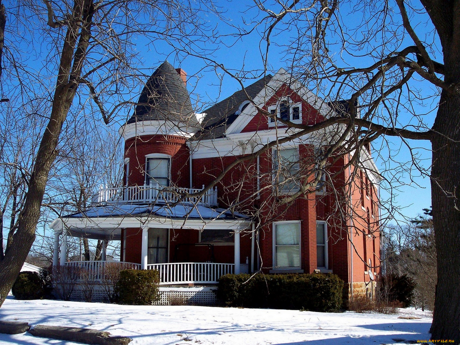 города, здания, дома, дом, деревья