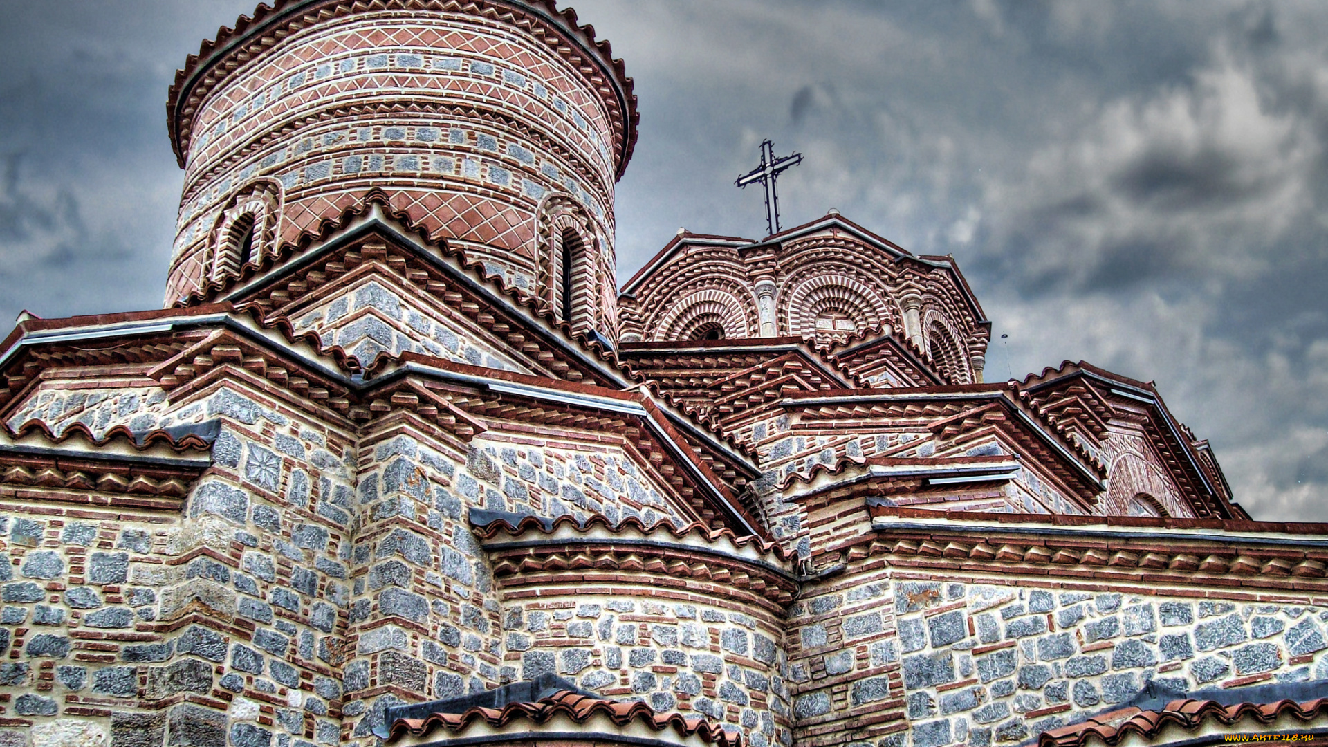 города, православные, церкви, монастыри, облака