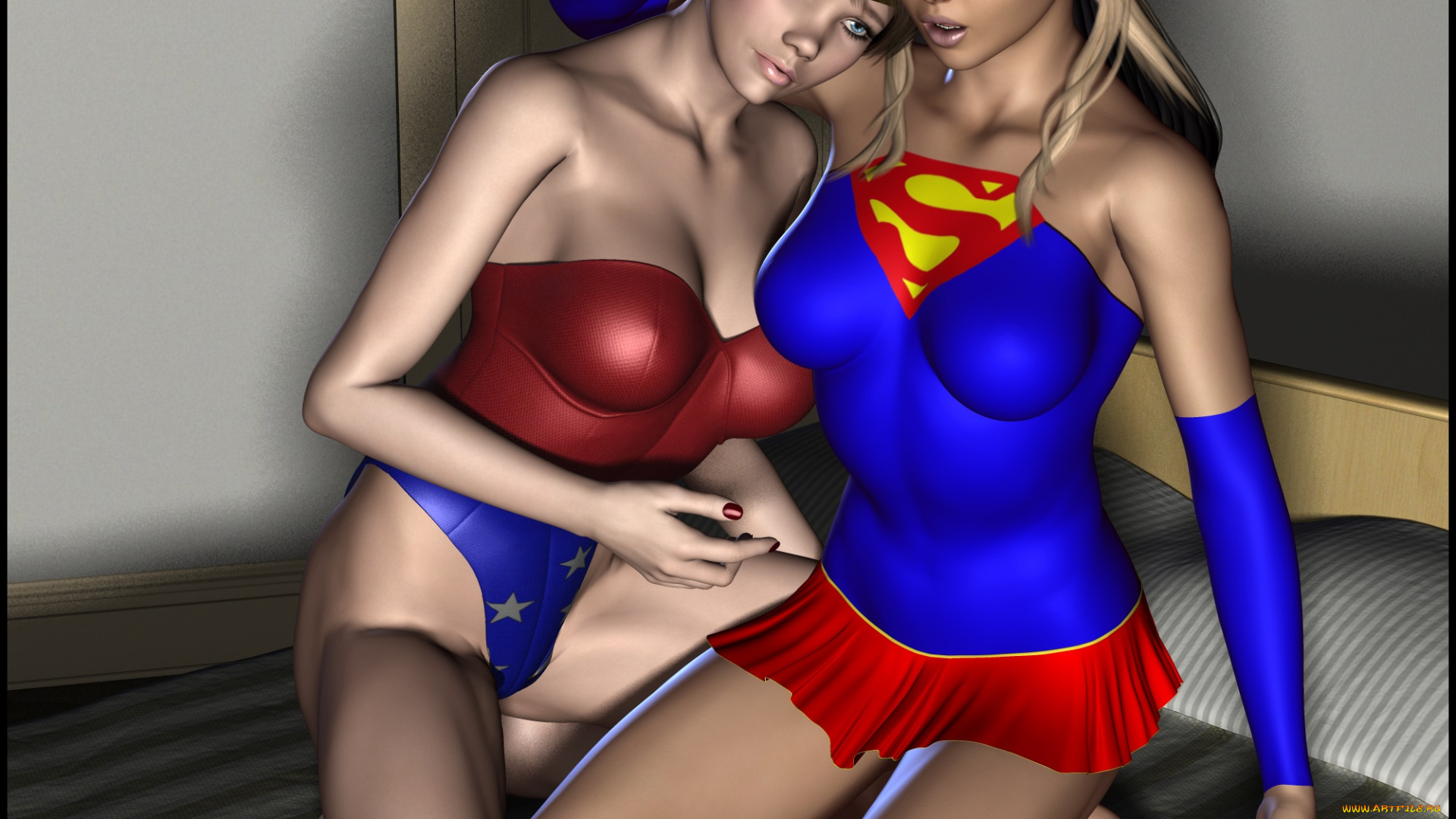 3д, графика, fantasy, фантазия, девушки, lorlsnot, фон