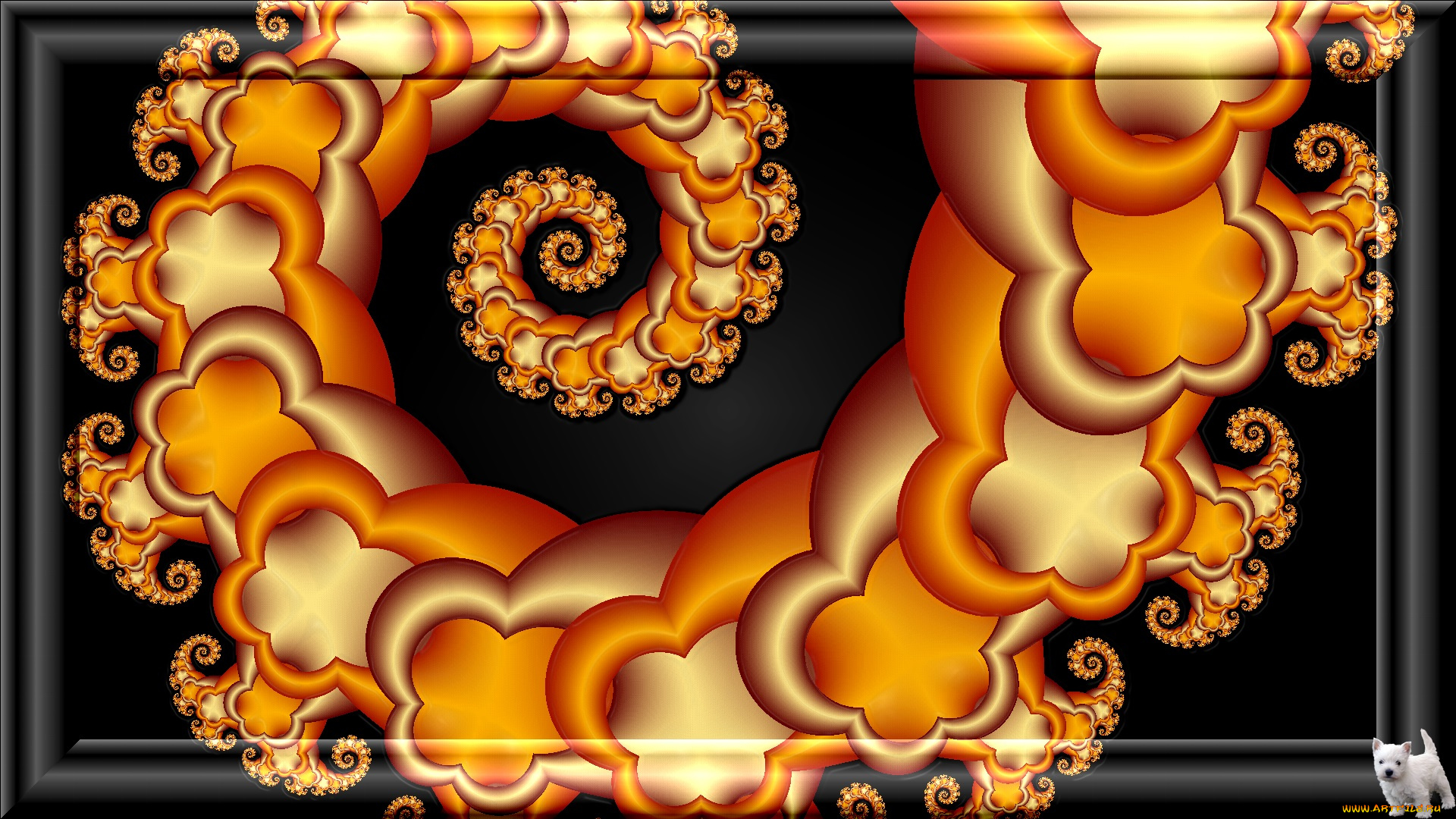 3д, графика, fractal, фракталы, цвета, узор, фон