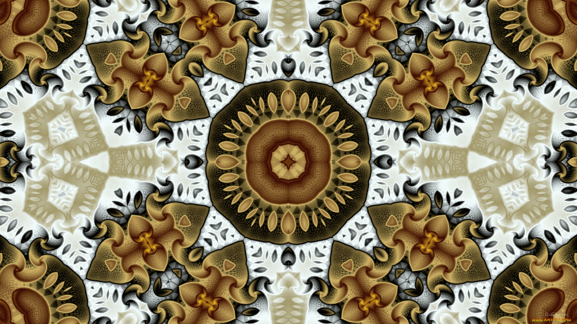 3д, графика, fractal, фракталы, узор, цвет, фон