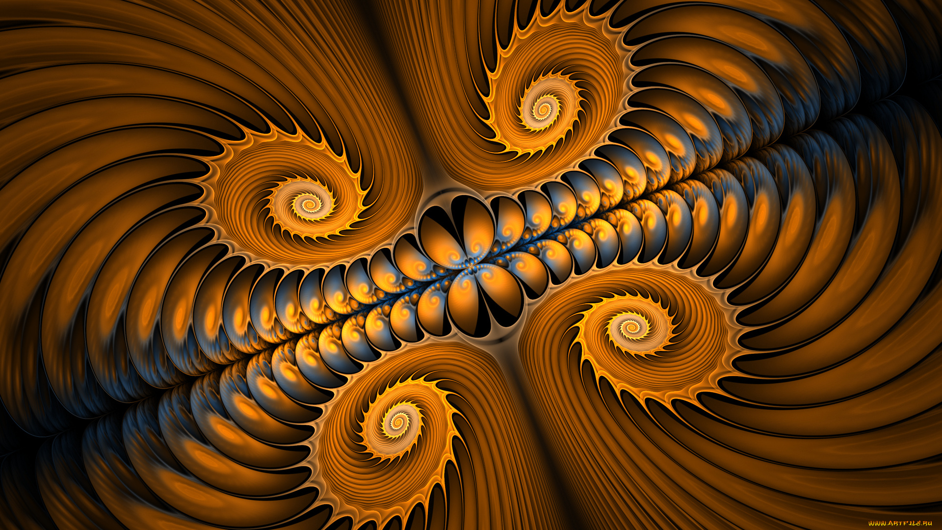 3д, графика, fractal, фракталы, узор, цвета, фон