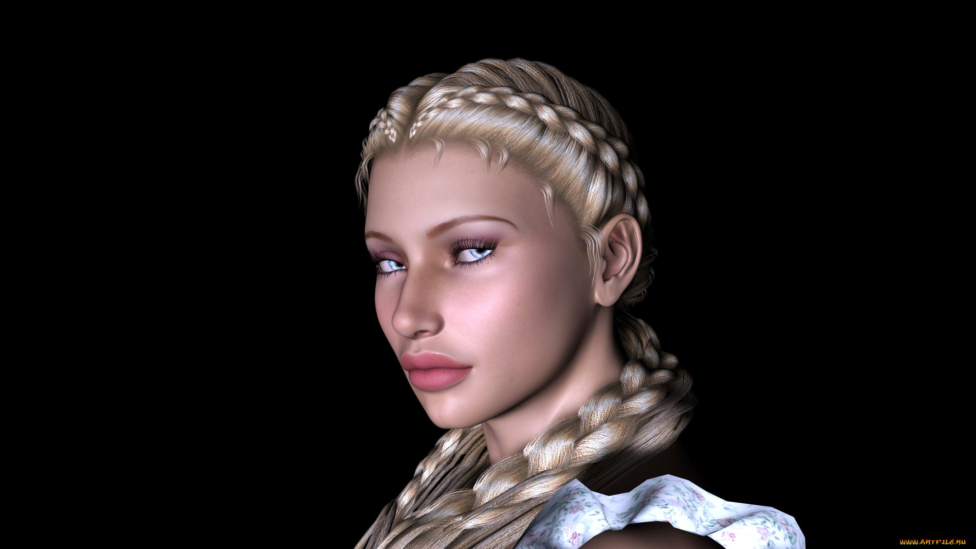 3д, графика, portraits, портрет, лицо