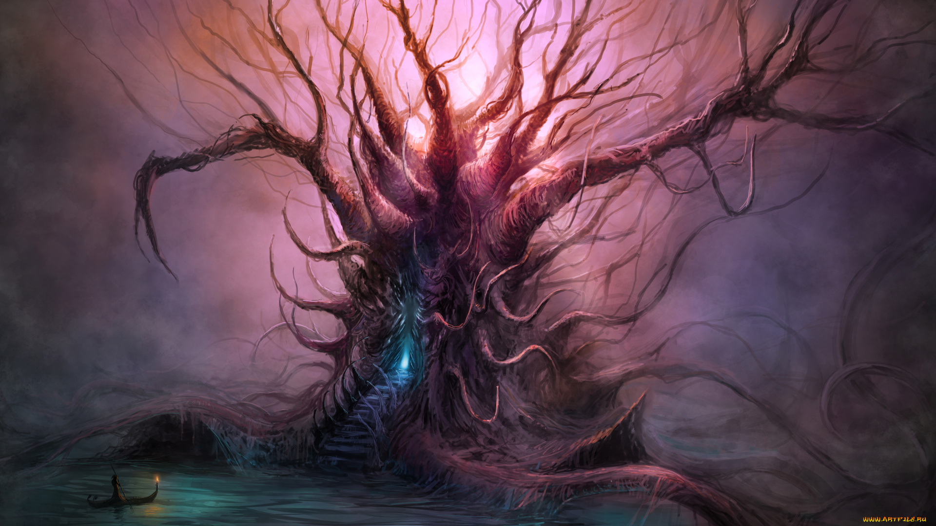 фэнтези, иные, миры, времена, ветви, ступеньки