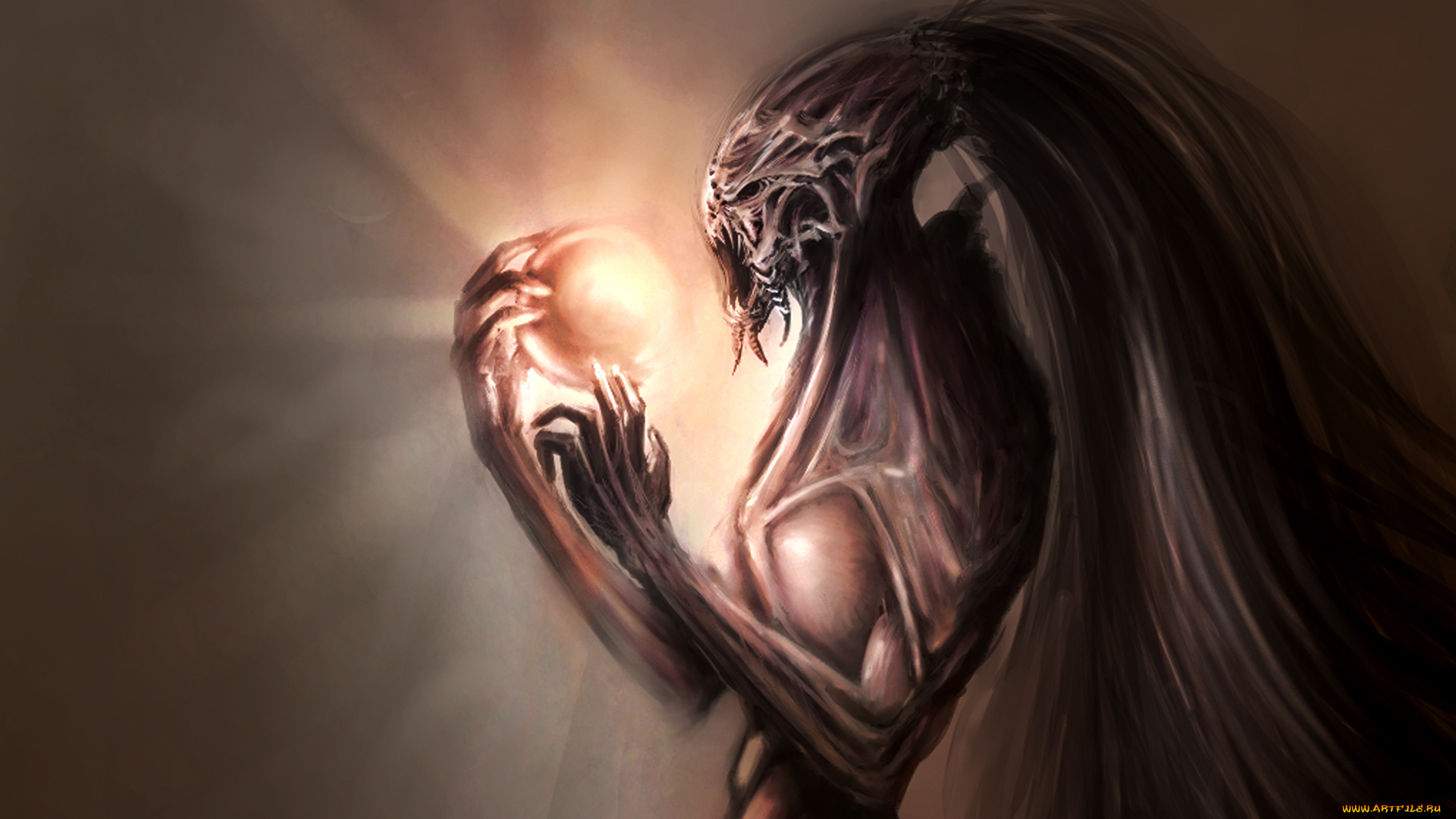 фэнтези, существа, свет