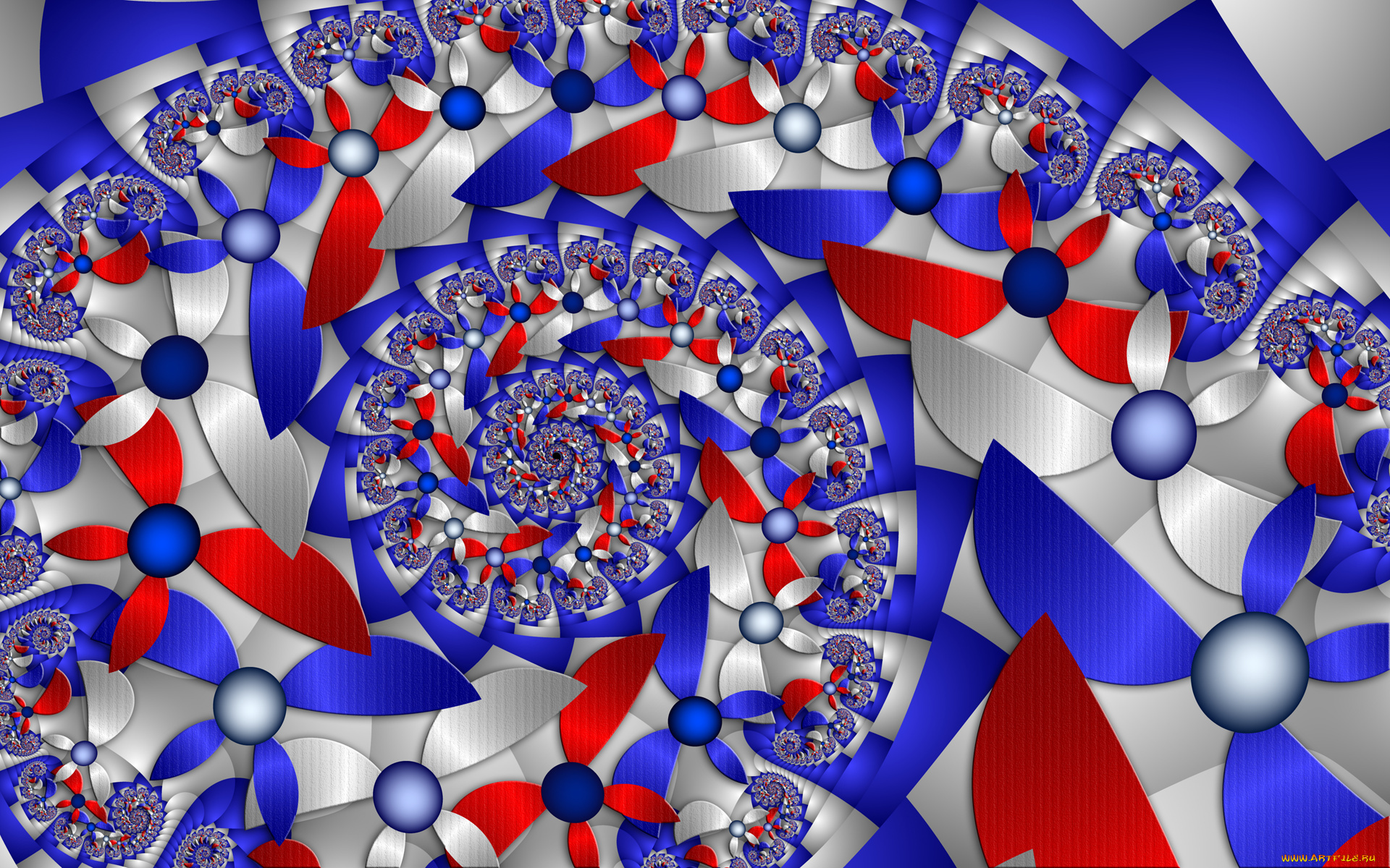 3д, графика, fractal, фракталы, фон, узор, цвета