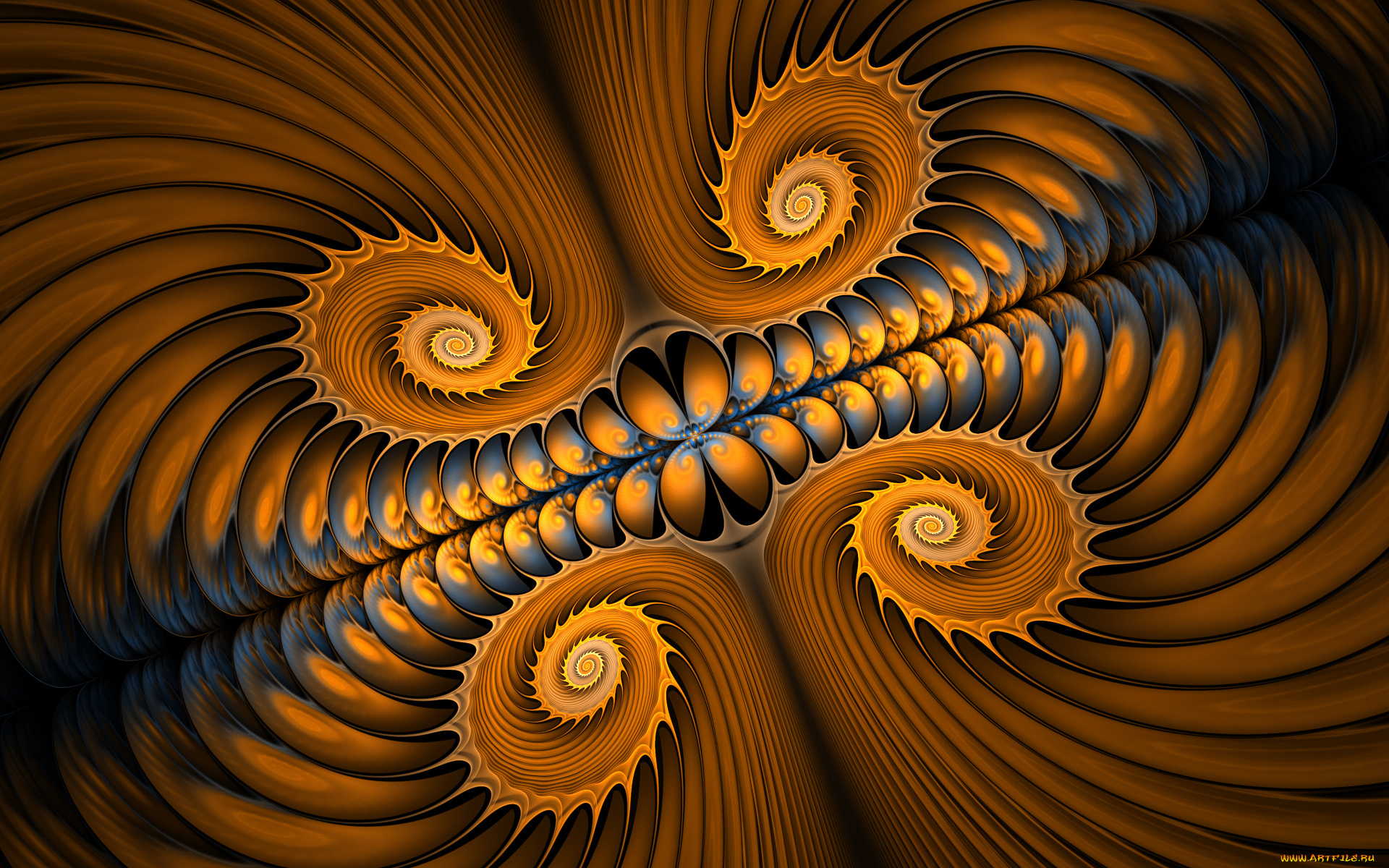 3д, графика, fractal, фракталы, узор, цвета, фон