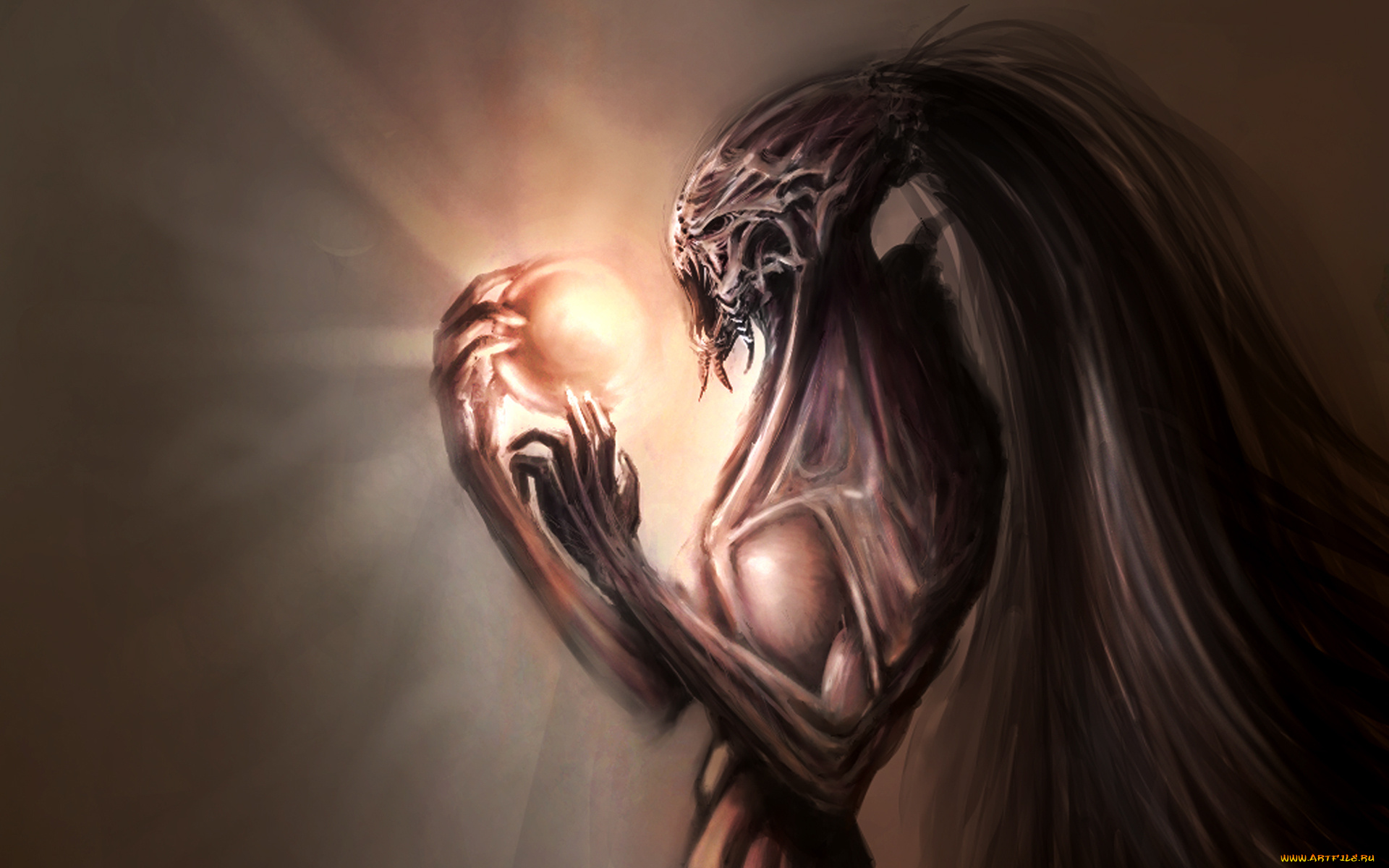 фэнтези, существа, свет