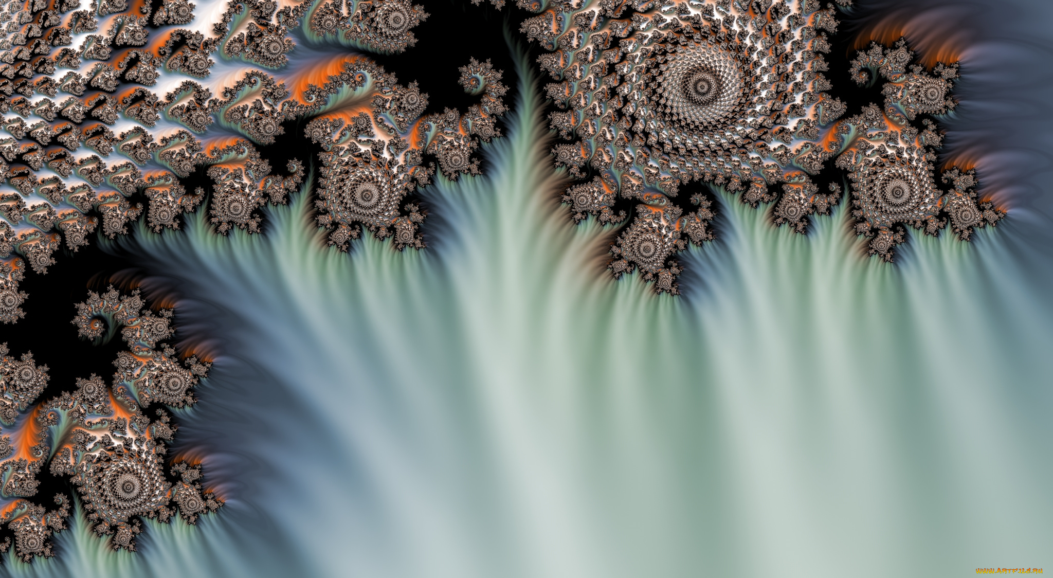 3д, графика, fractal, фракталы, цвета, узор, фон