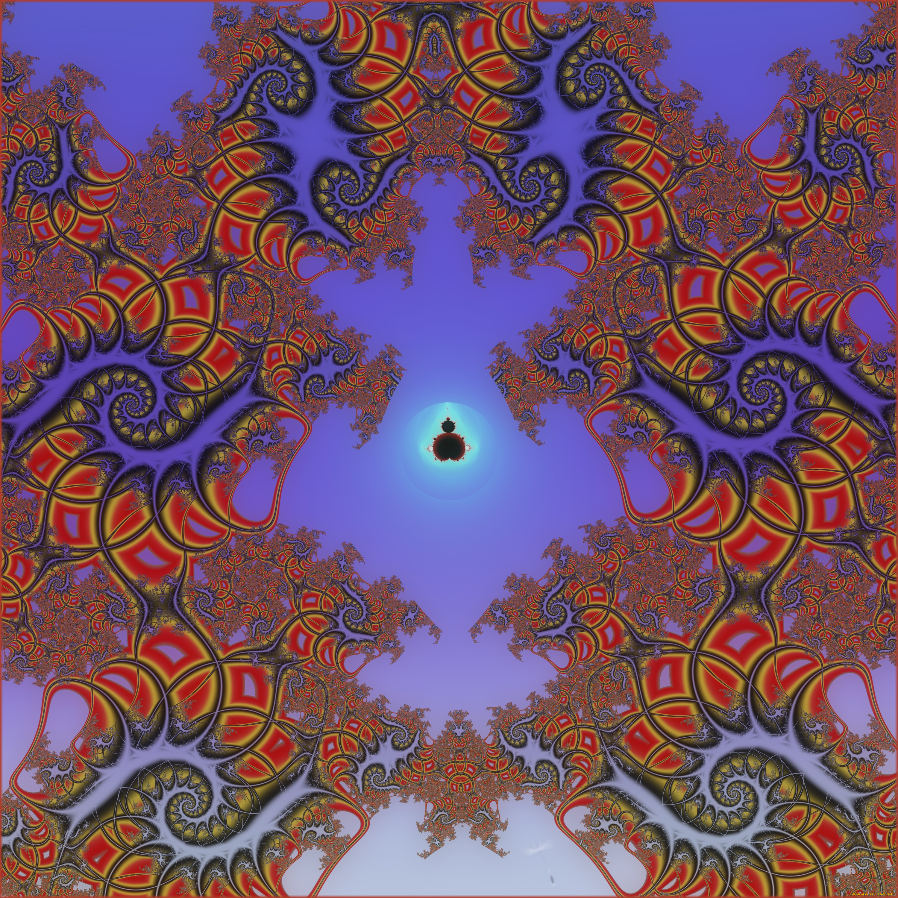 3д, графика, fractal, фракталы, фон, узор, цвета
