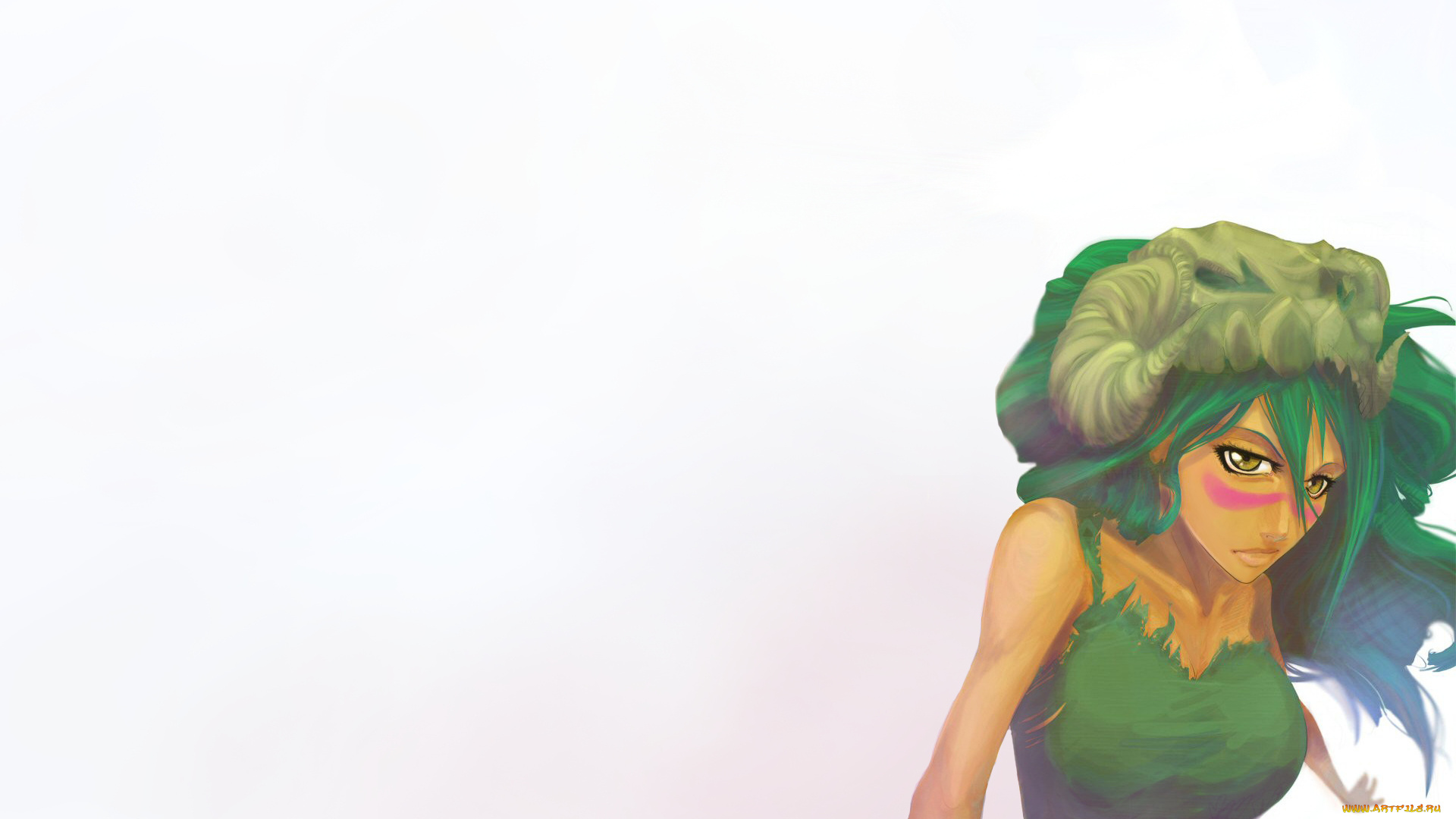 аниме, bleach, нелл, девушка, аранкар, арт, блич