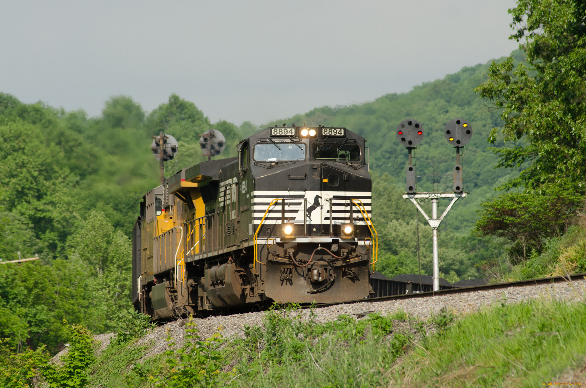 техника, поезда, железная, дорога, рельсы, локомотив, состав