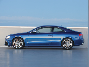 обоя автомобили, audi, rs, 5, coupe, au-spec, синий