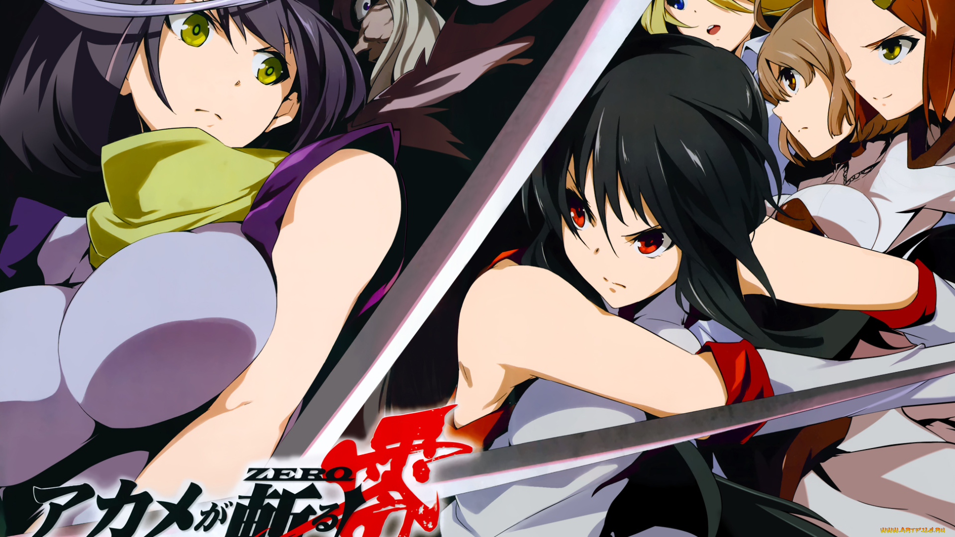 аниме, akame, ga, kill, kei, toru, меч, девушки, tagme, akame, zero, character, ga, kill