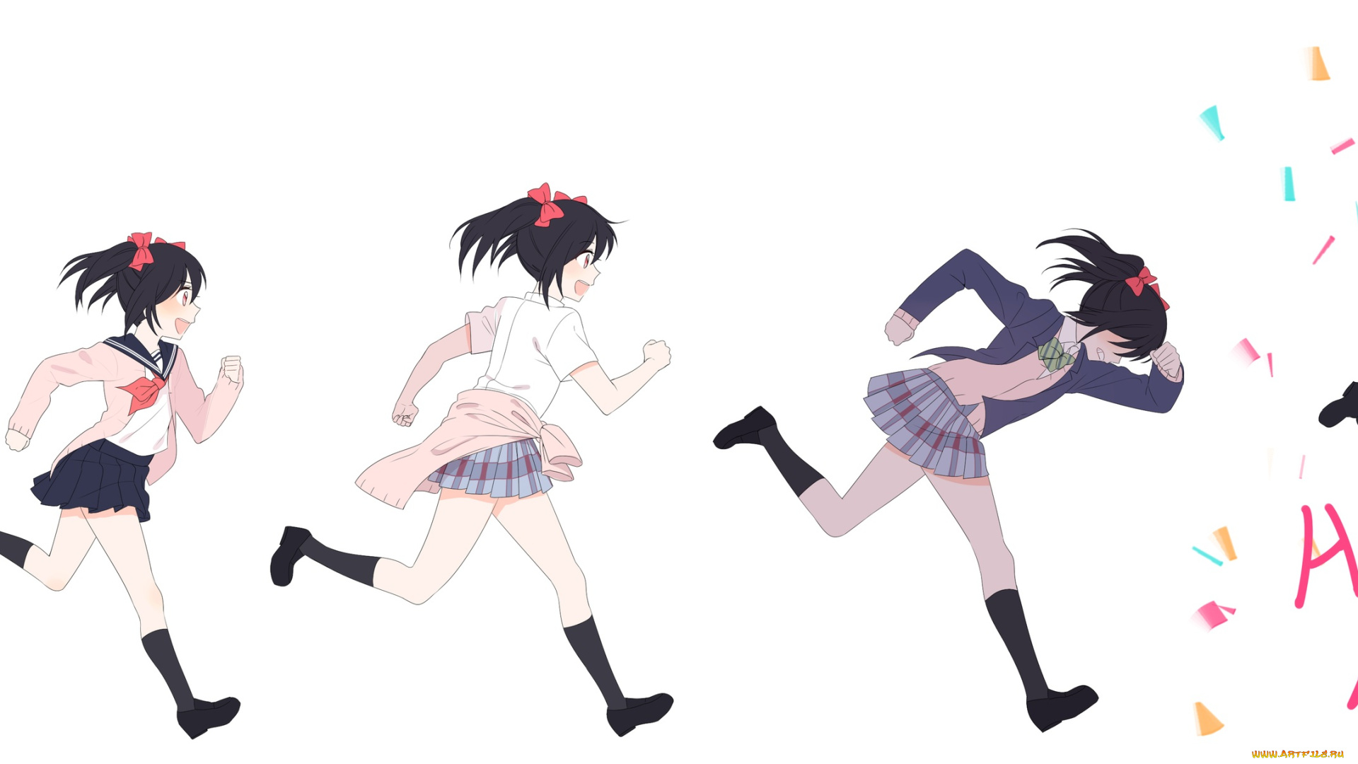 аниме, love, live, , school, idol, project, love, live, school, idol, project, девушка, арт, девочка, yazawa, nico, 14-vision5032, взросление