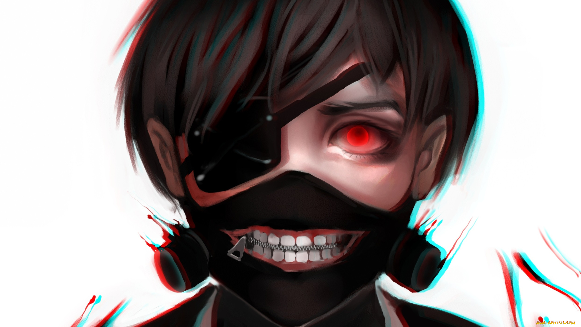 аниме, tokyo, ghoul, kaneki, ken