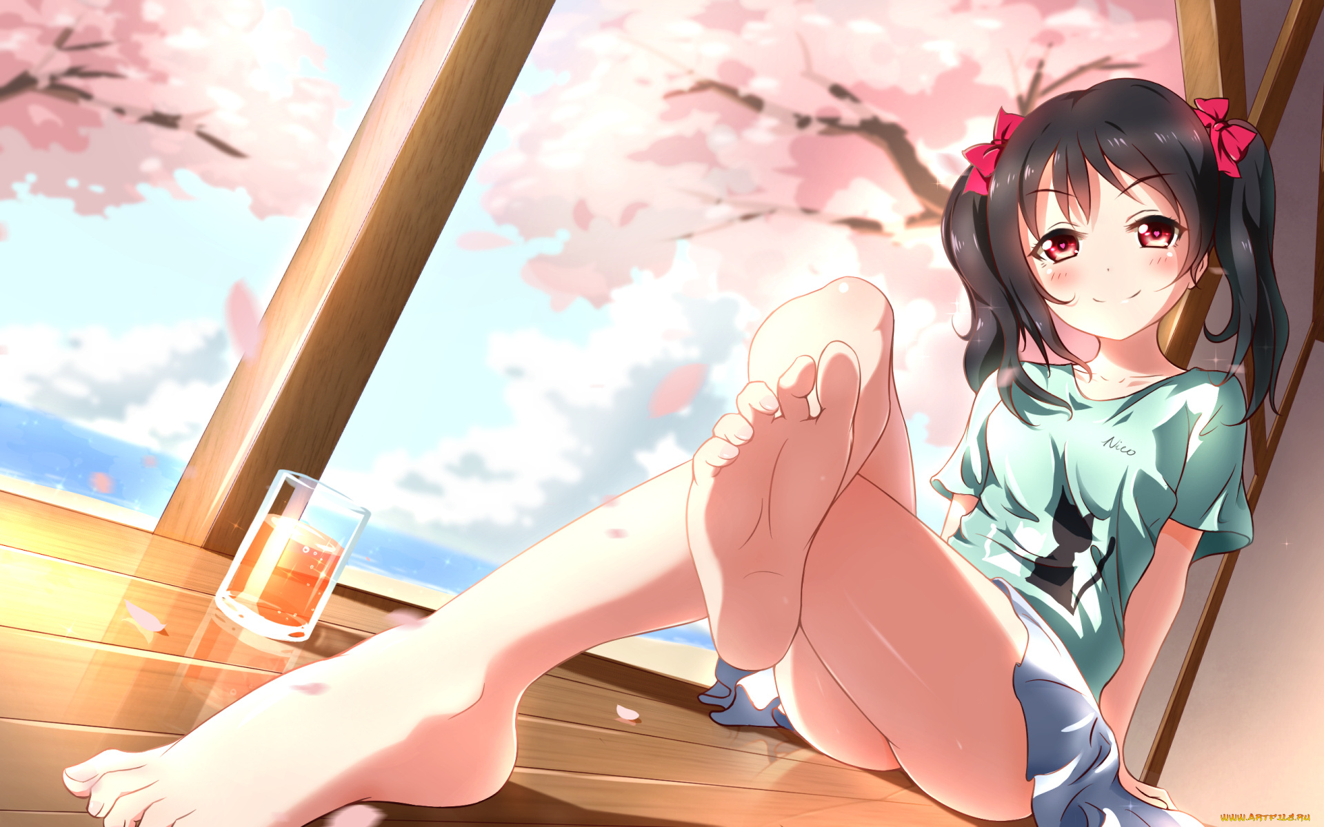 аниме, love, live, , school, idol, project, love, live, school, idol, project, xiao, ren, девушка, арт, yazawa, nico
