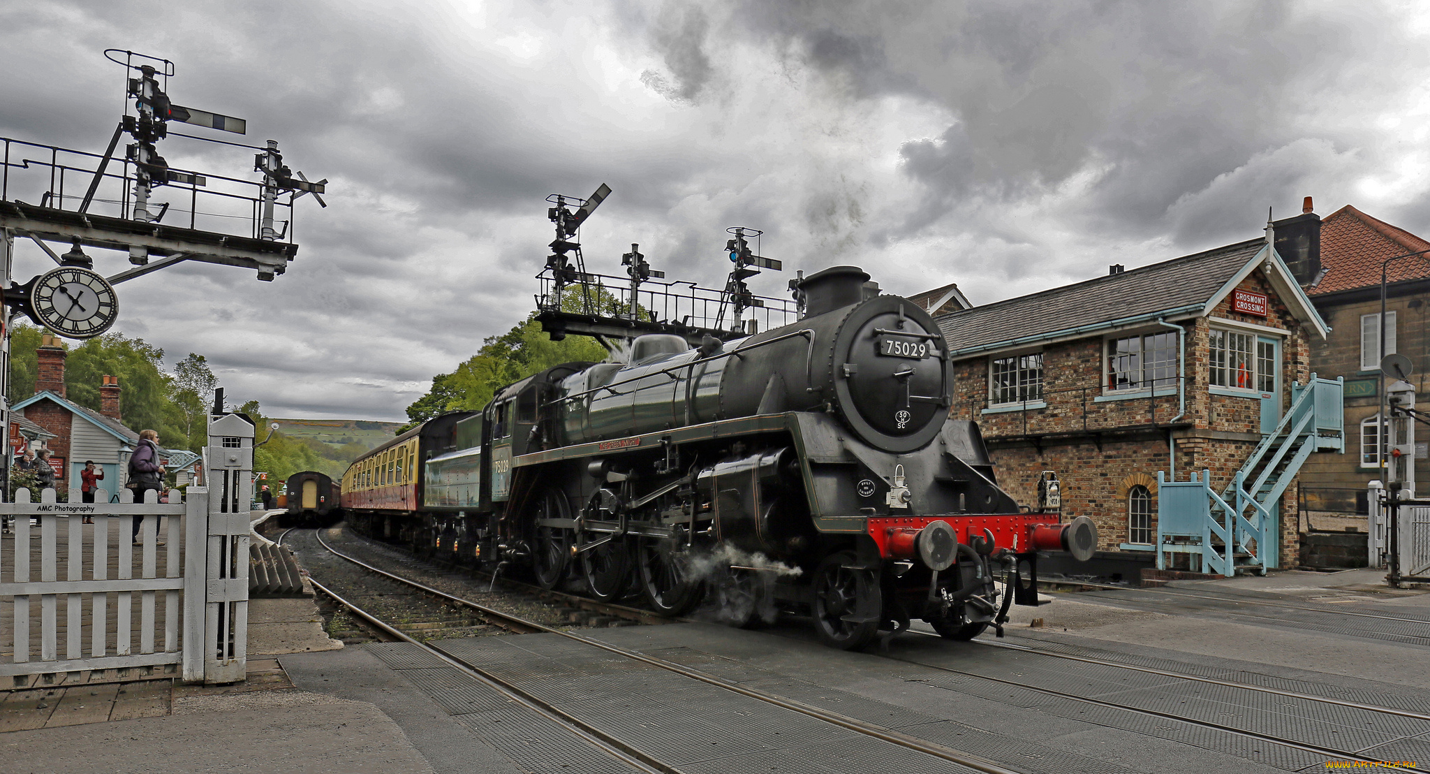 техника, паровозы, паровоз, рельсы, дорога, железная