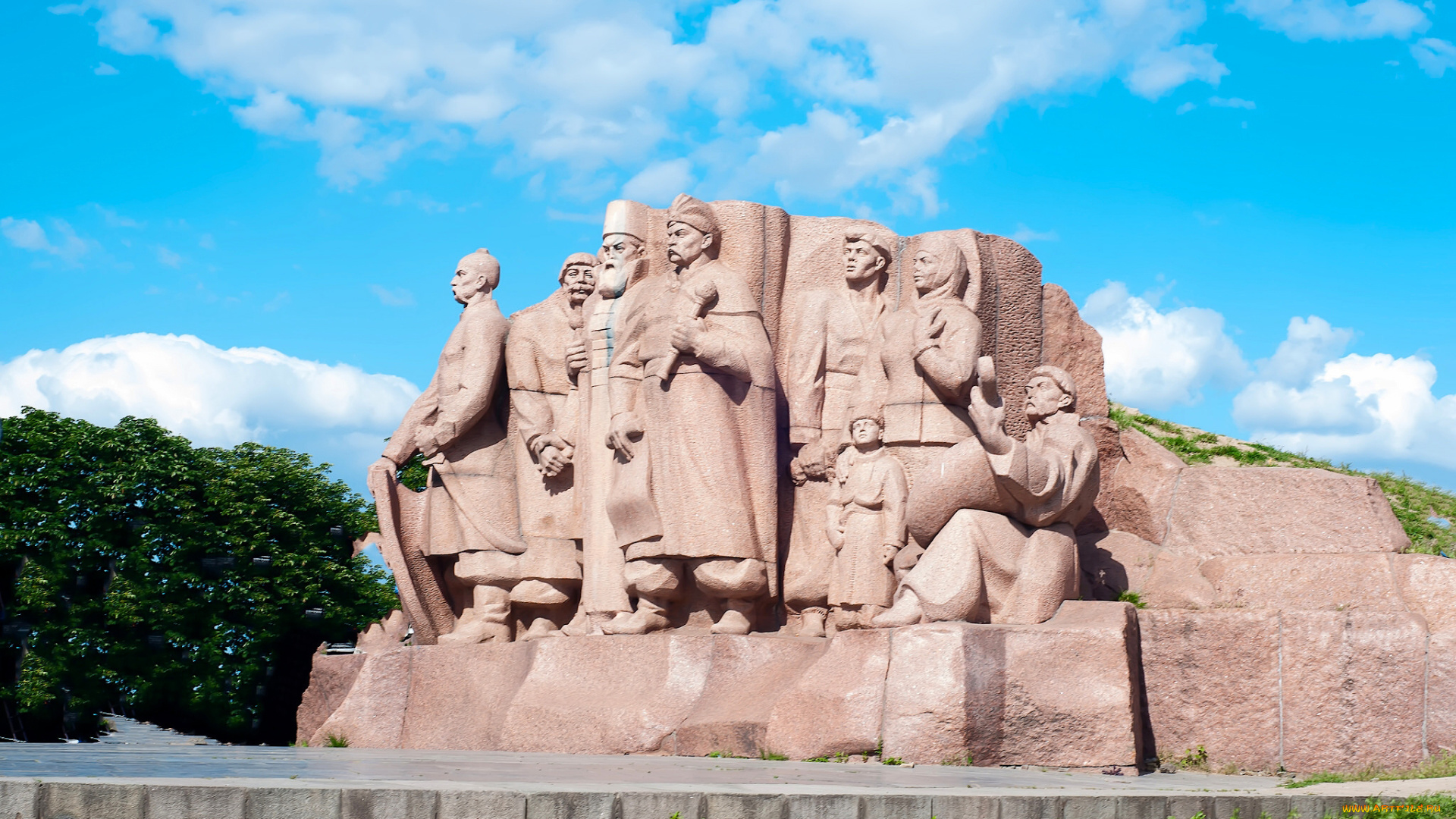 города, киев, , украина, арка, дружбы, народов, киев, переяславская, рада, в, ознаменование, воссоединения, украины, с, россией