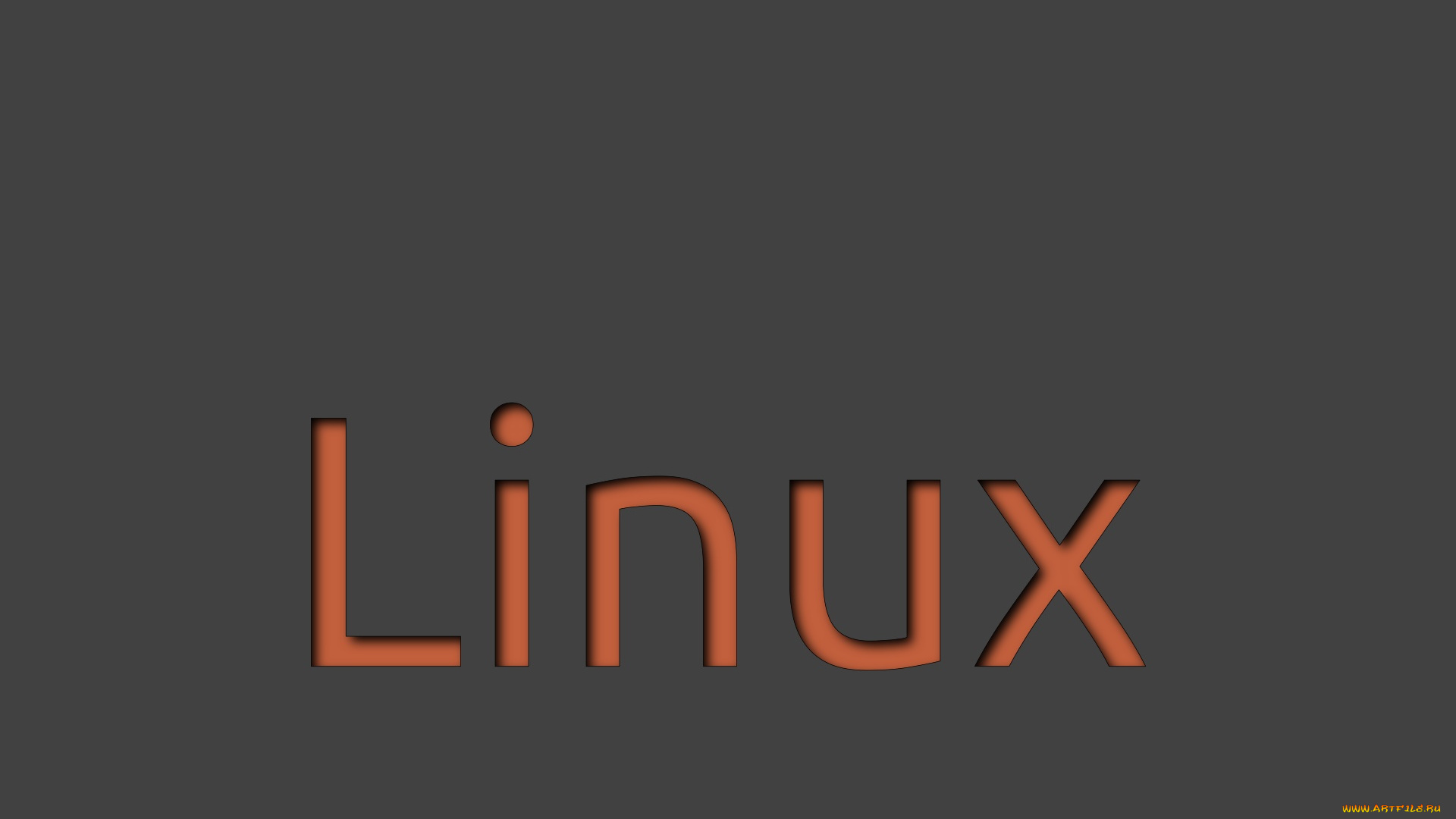 компьютеры, linux, фон, логотип