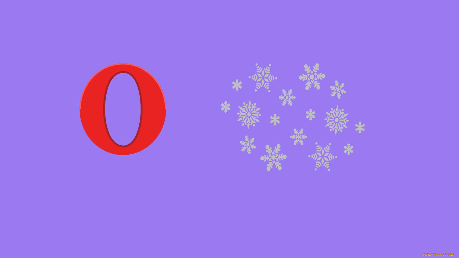 компьютеры, opera, логотип, фон