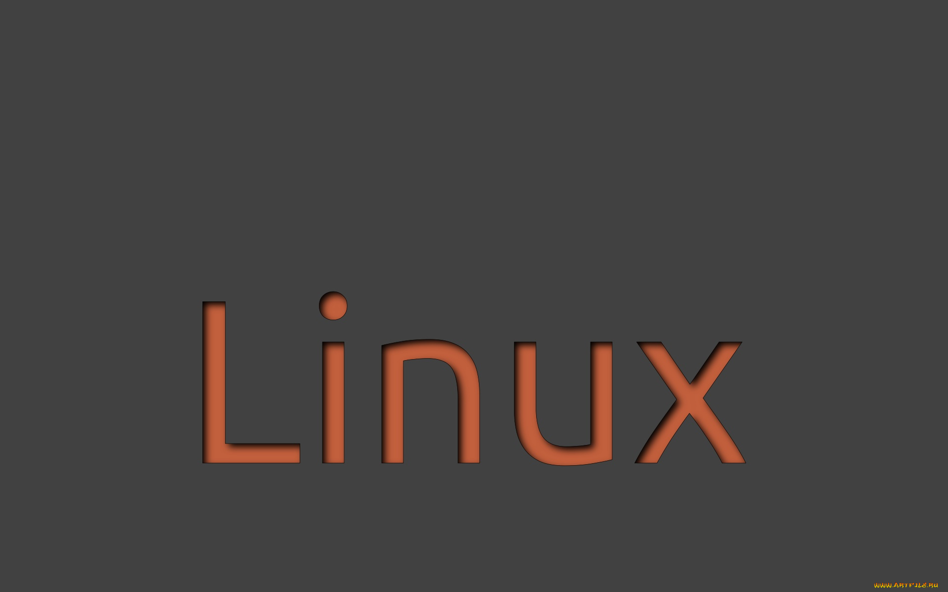 компьютеры, linux, фон, логотип