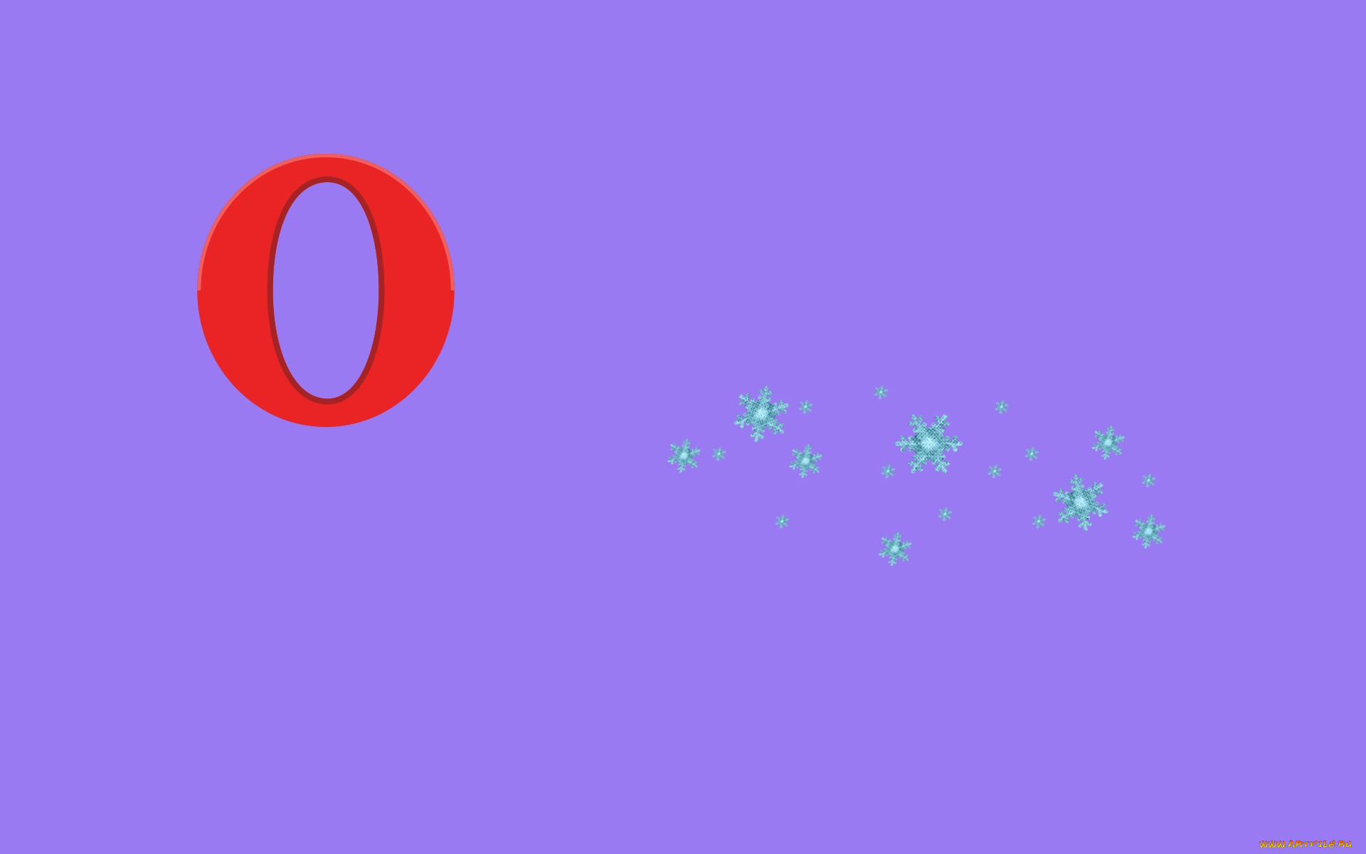 компьютеры, opera, фон, логотип