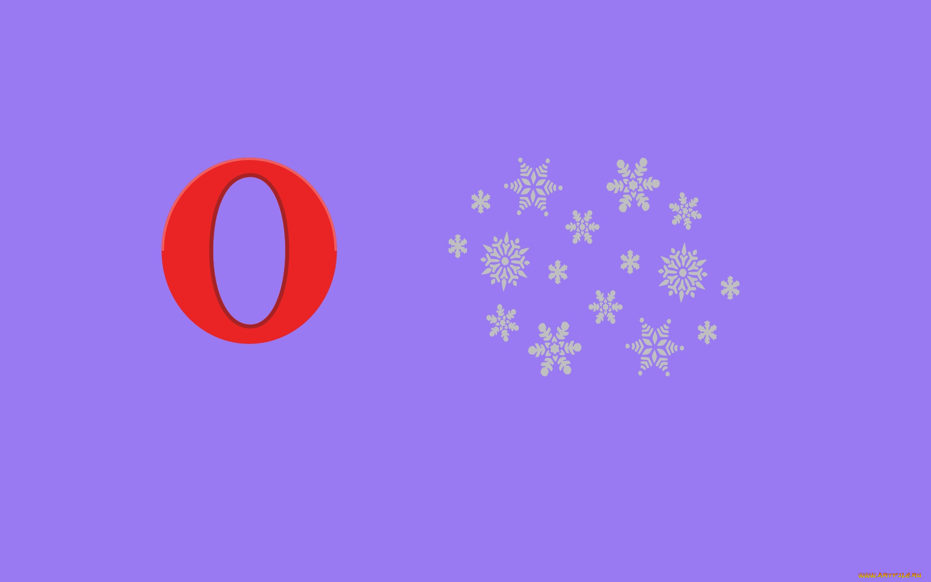 компьютеры, opera, логотип, фон