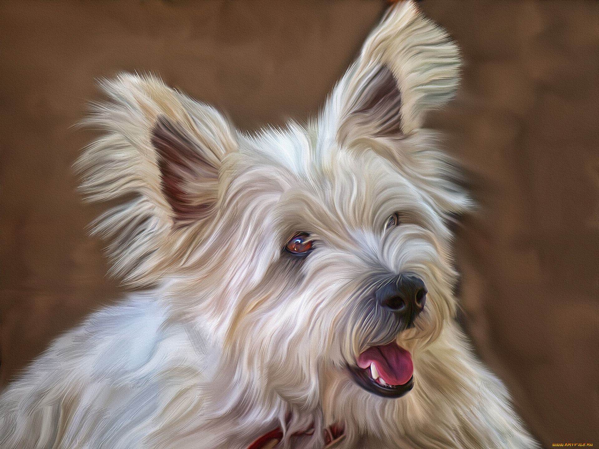 рисованное, животные, , собаки, морда