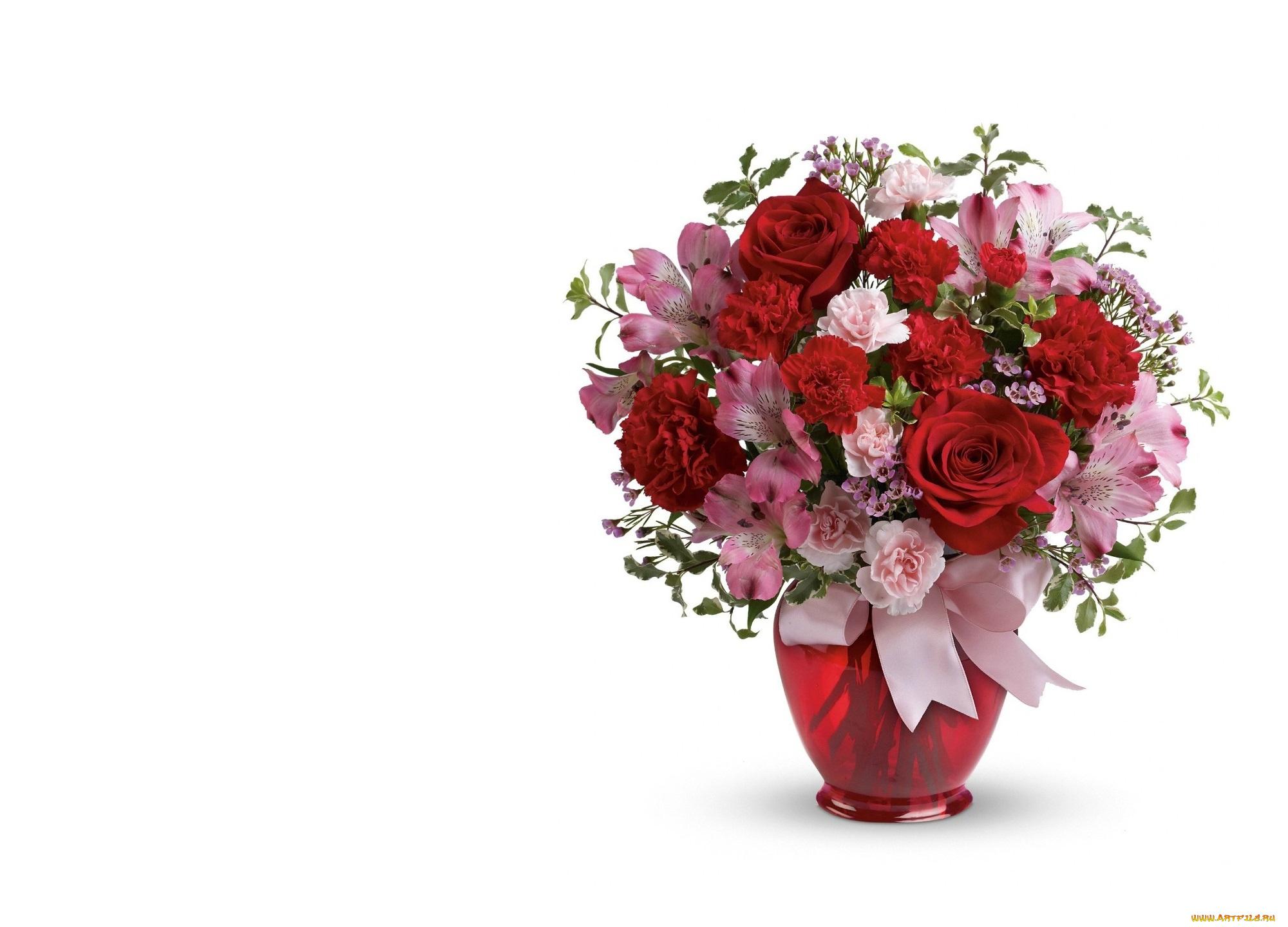 цветы, букеты, , композиции, альстромерия, розы, гвоздики