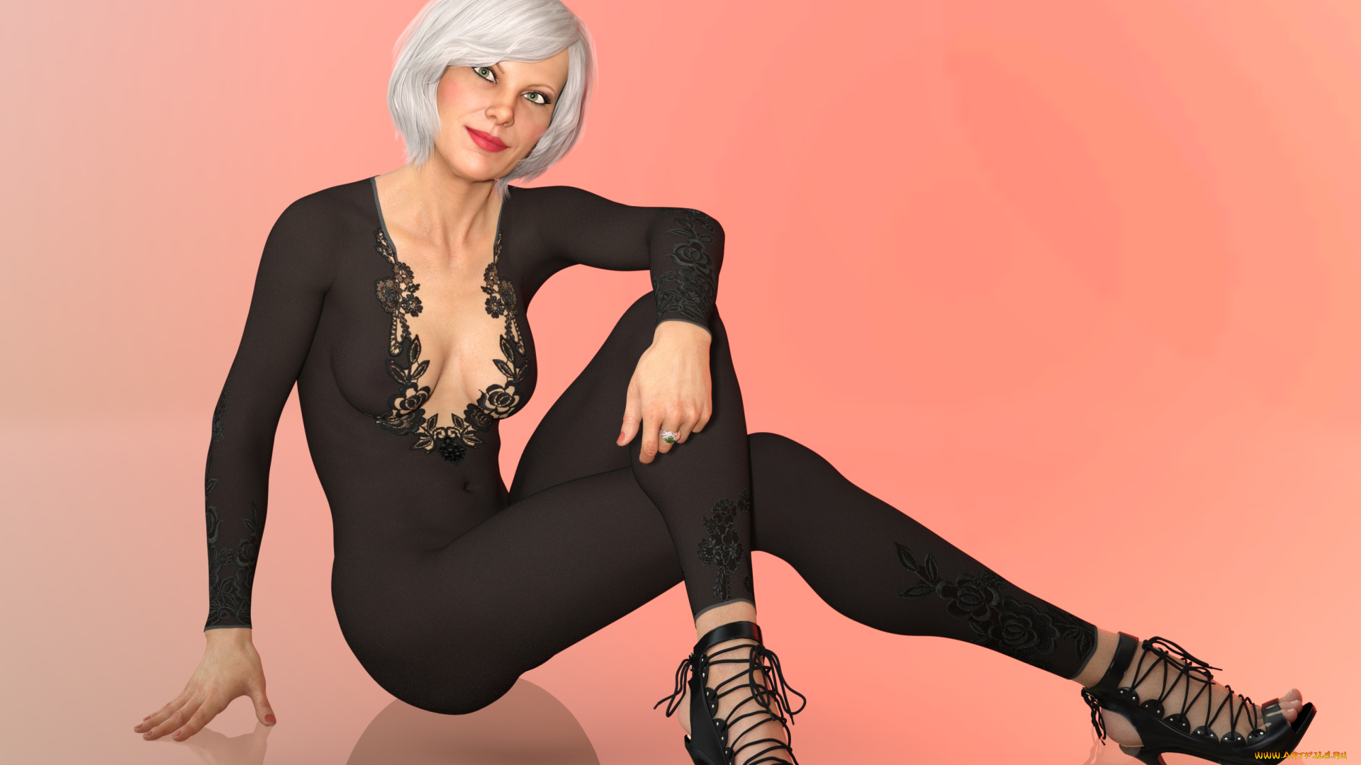 3д, графика, люди, , people, фон, взгляд, девушка