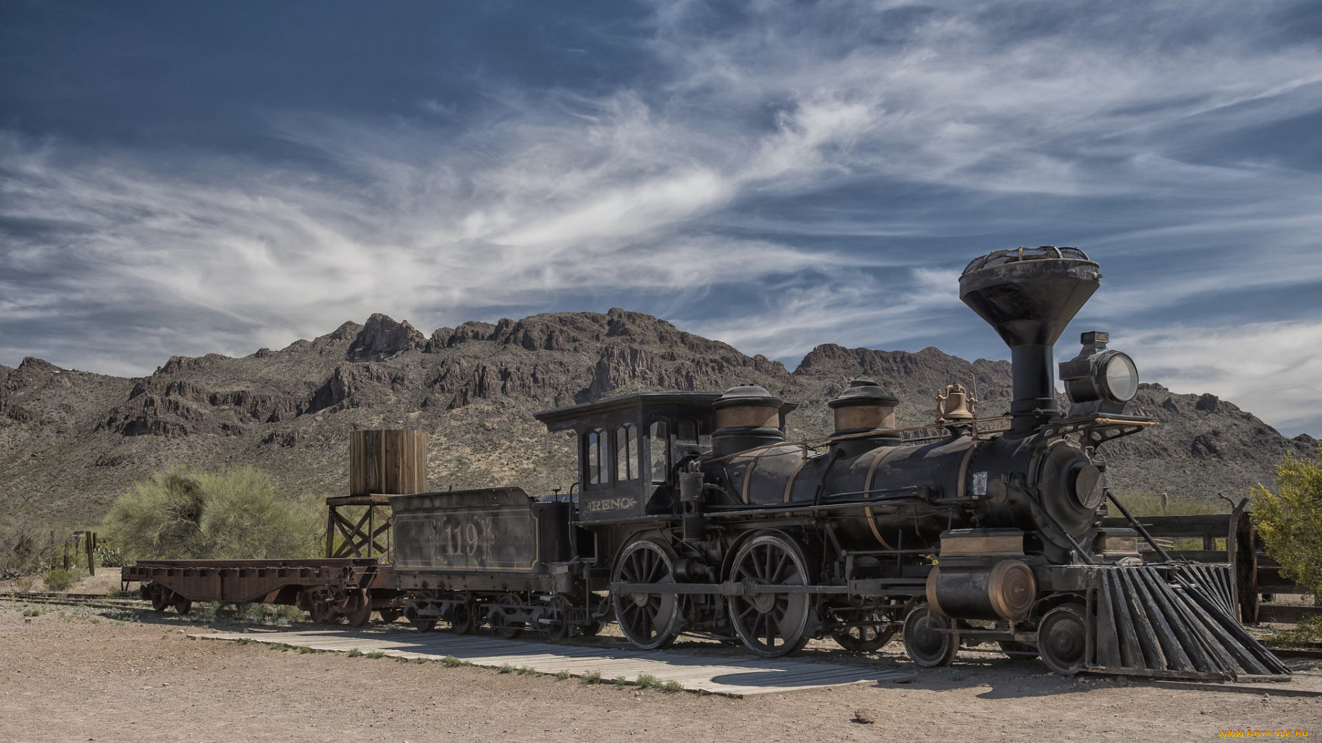 техника, паровозы, состав, локомотив