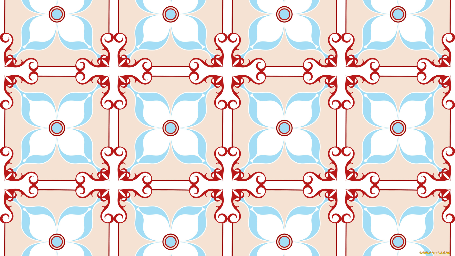 векторная, графика, графика, , graphics, цветы, фон, голубой, текстура, орнамент