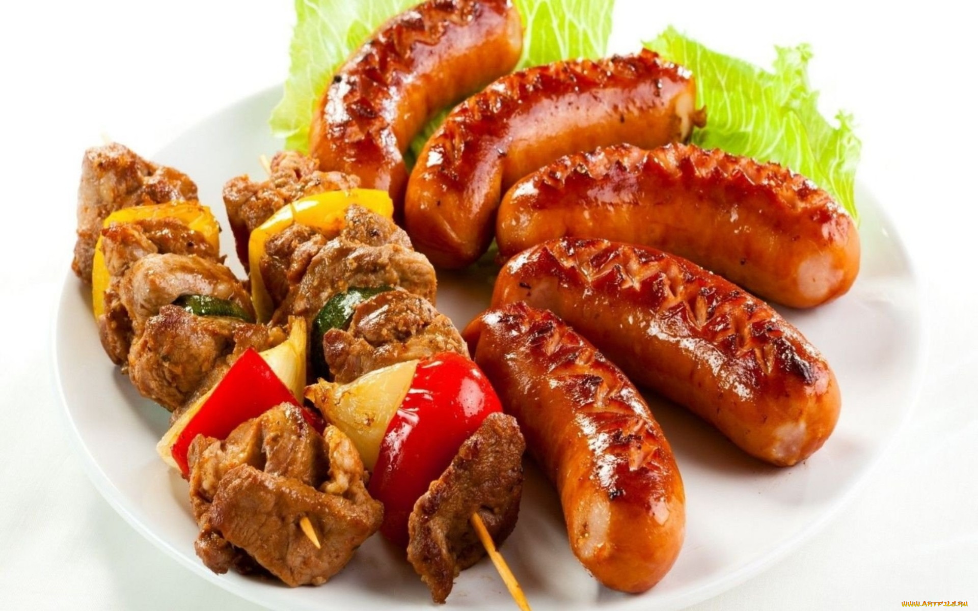 еда, шашлык, , барбекю, мясо, колбаски