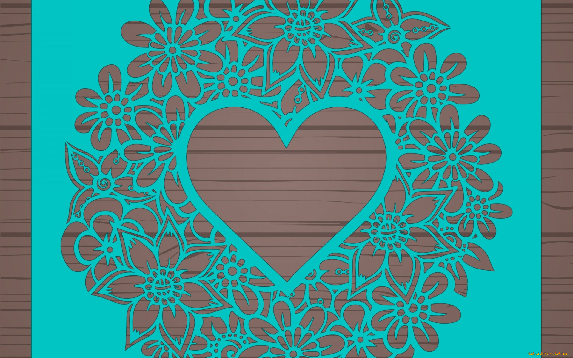 векторная, графика, сердечки, , hearts, цветы, фон, узор, вектор, текстура