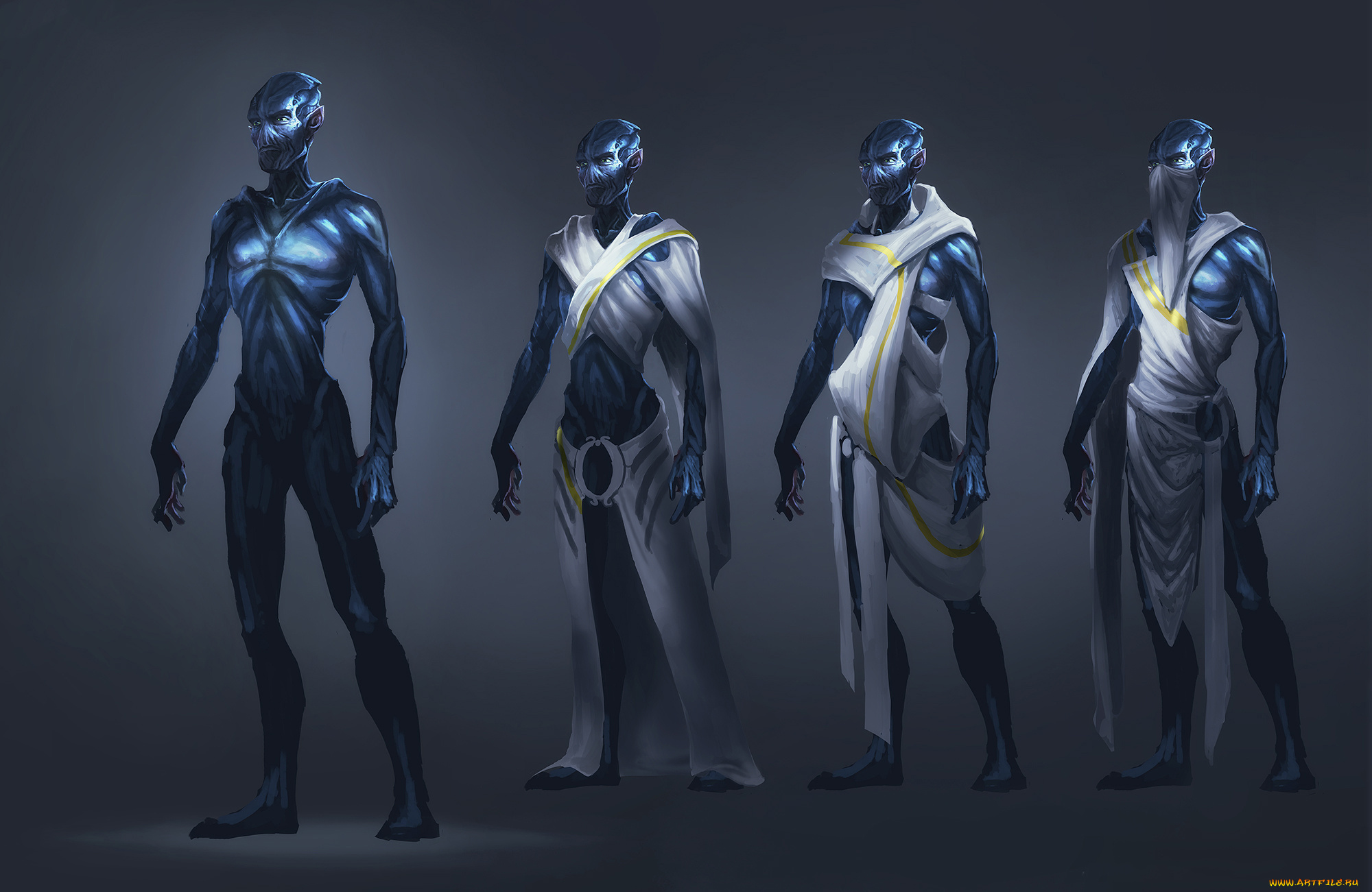 фэнтези, существа, существо, взгляд, фон