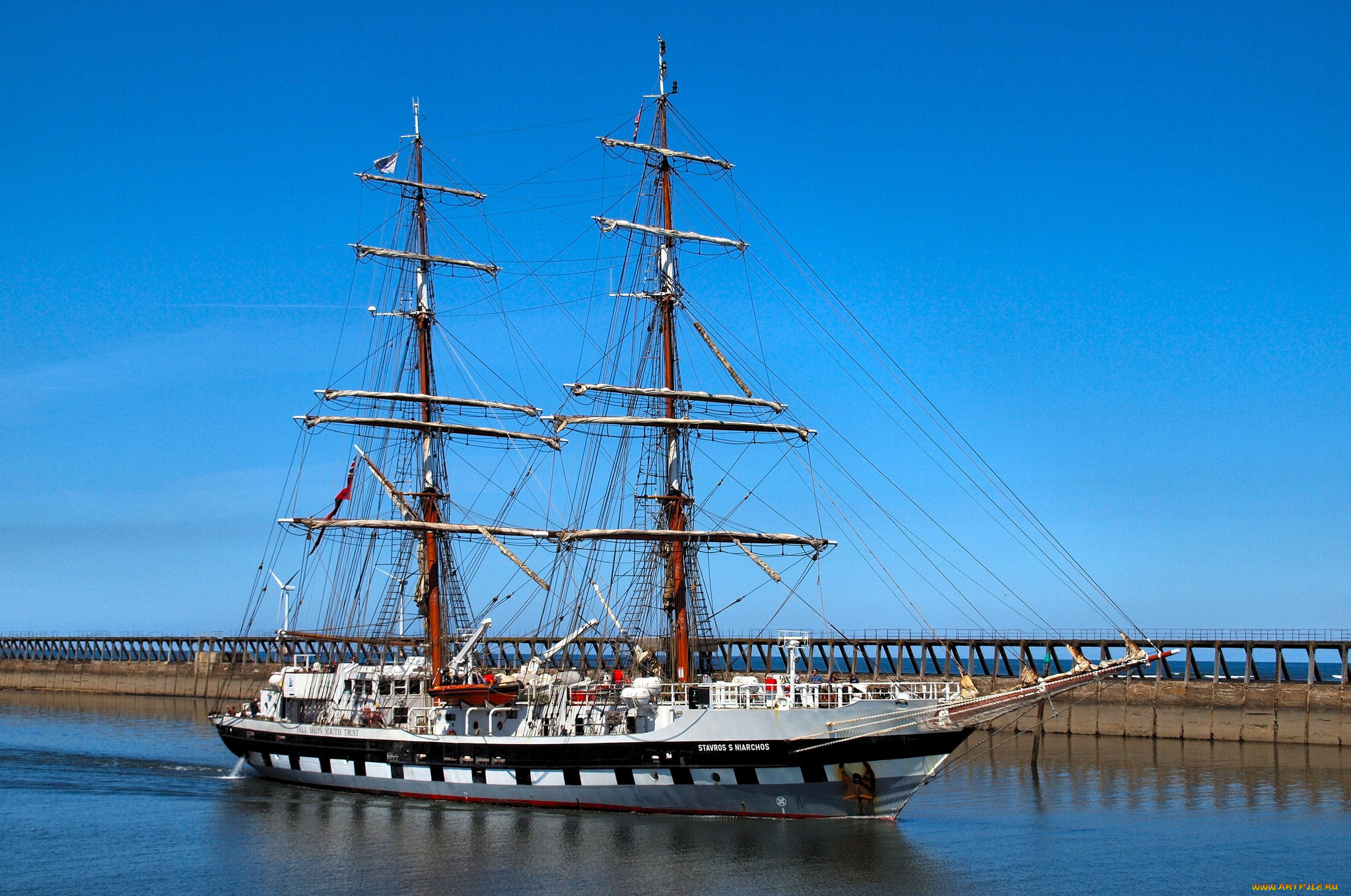 корабли, парусники, мачты, паруса