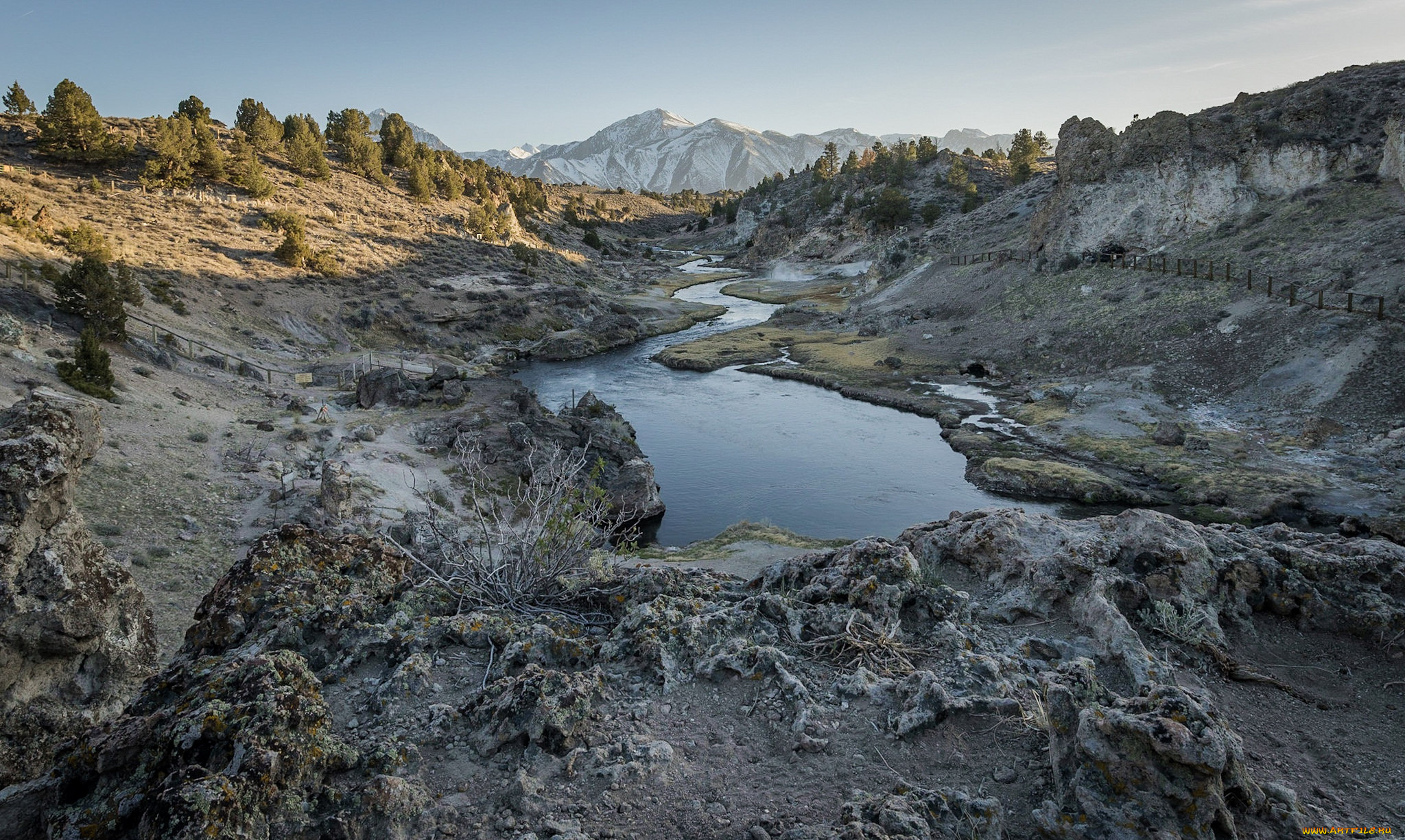 природа, реки, озера, простор