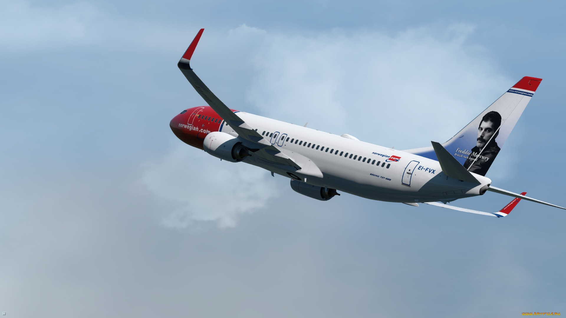 boeing, 737, авиация, пассажирские, самолёты, boeing, 737, freddie, mercury, самолет, пассажирский, аэрография