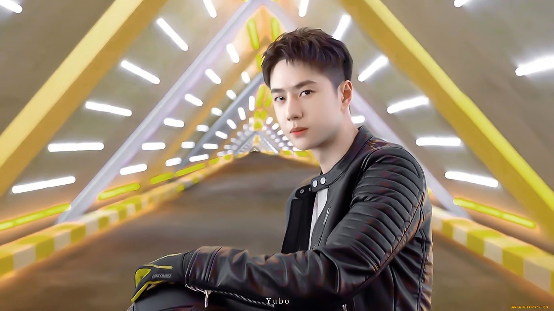 мужчины, wang, yi, bo, актер, певец, куртка