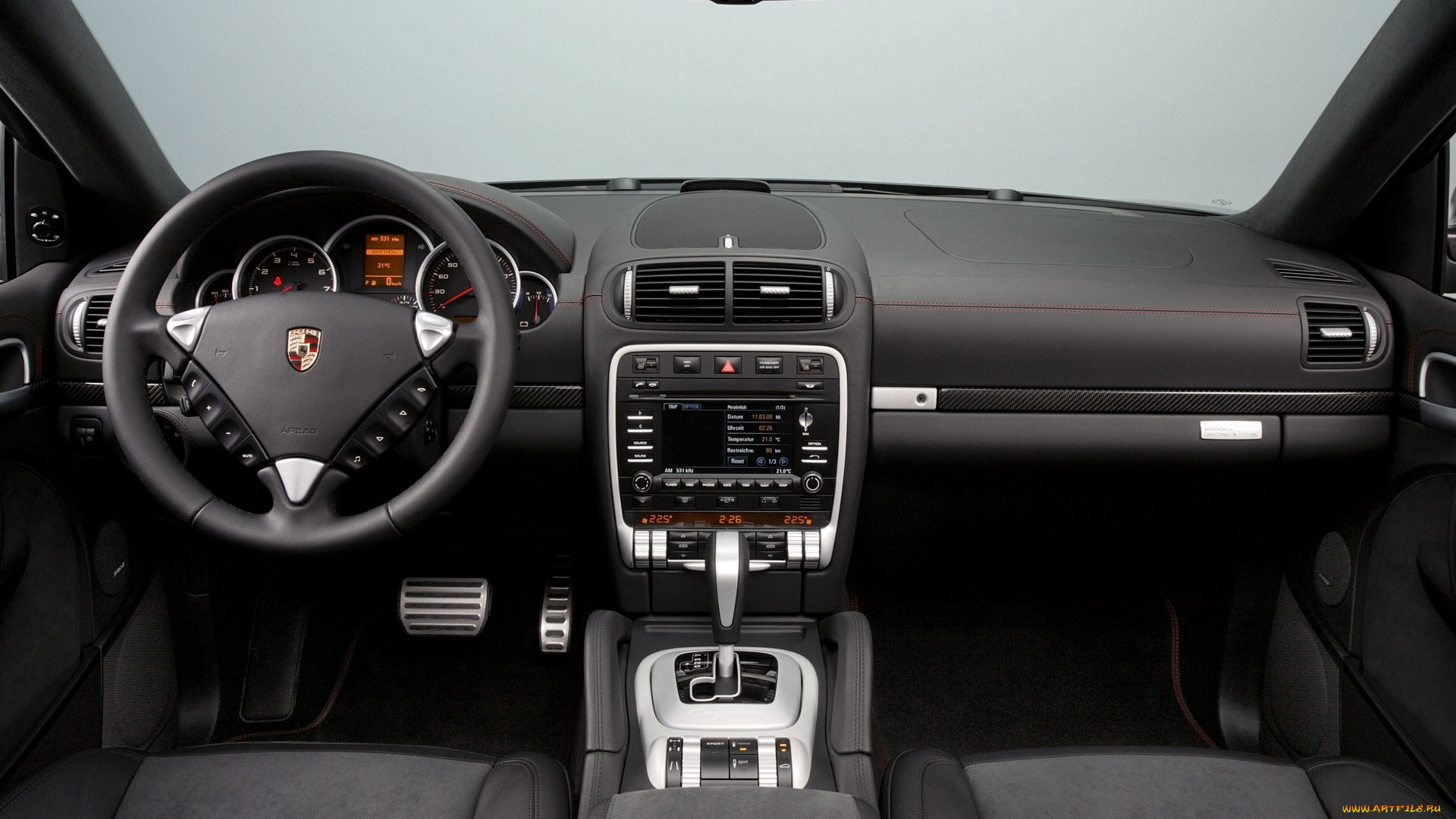 автомобили, спидометры, торпедо, porsche, салон, автомобиля, автомобиль, cayenne, спидометр, приборная, панель, порше