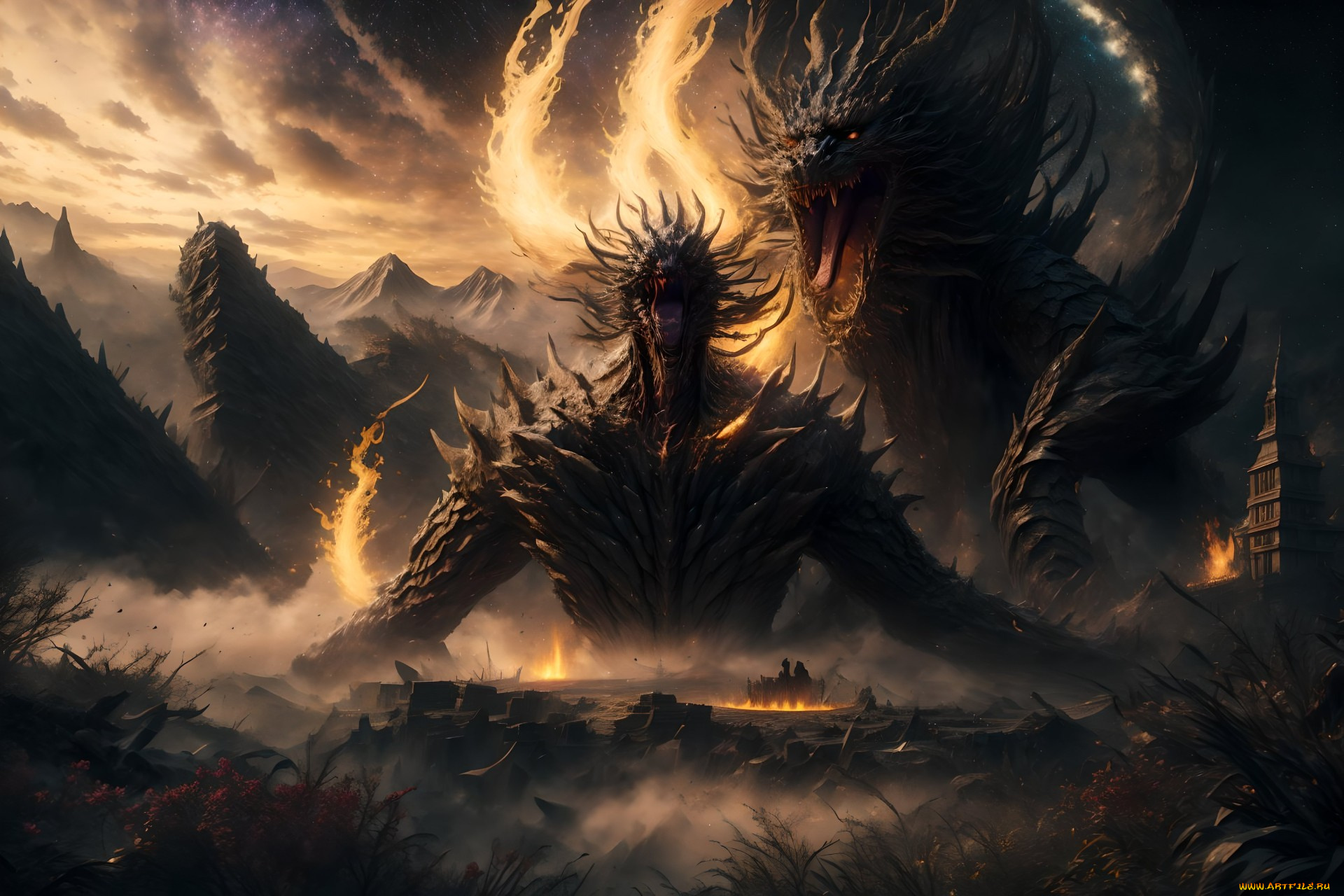 фэнтези, существа, нейросети, графика, нейроарт, ai, art, нейронные, сети, рисунки, нейро, искусство