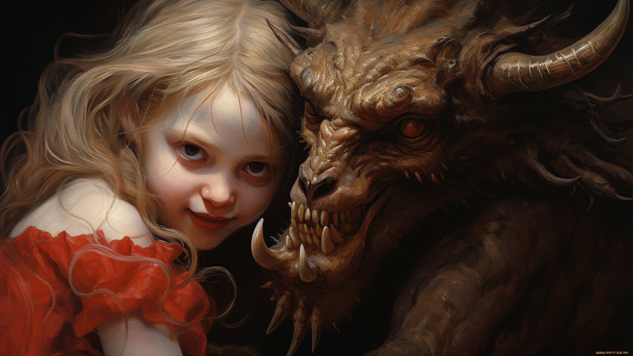 фэнтези, красавицы, и, чудовища, нейросети, графика, нейроарт, ai, art, нейронные, сети, рисунки, нейро, искусство