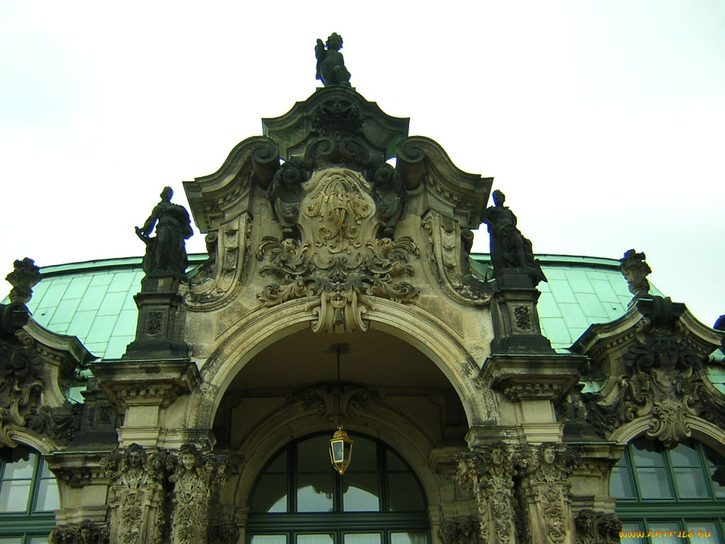 zwinger, dresden, города, дрезден, германия