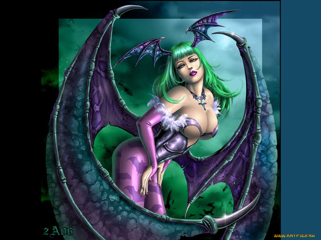 гарпия, фэнтези, демоны