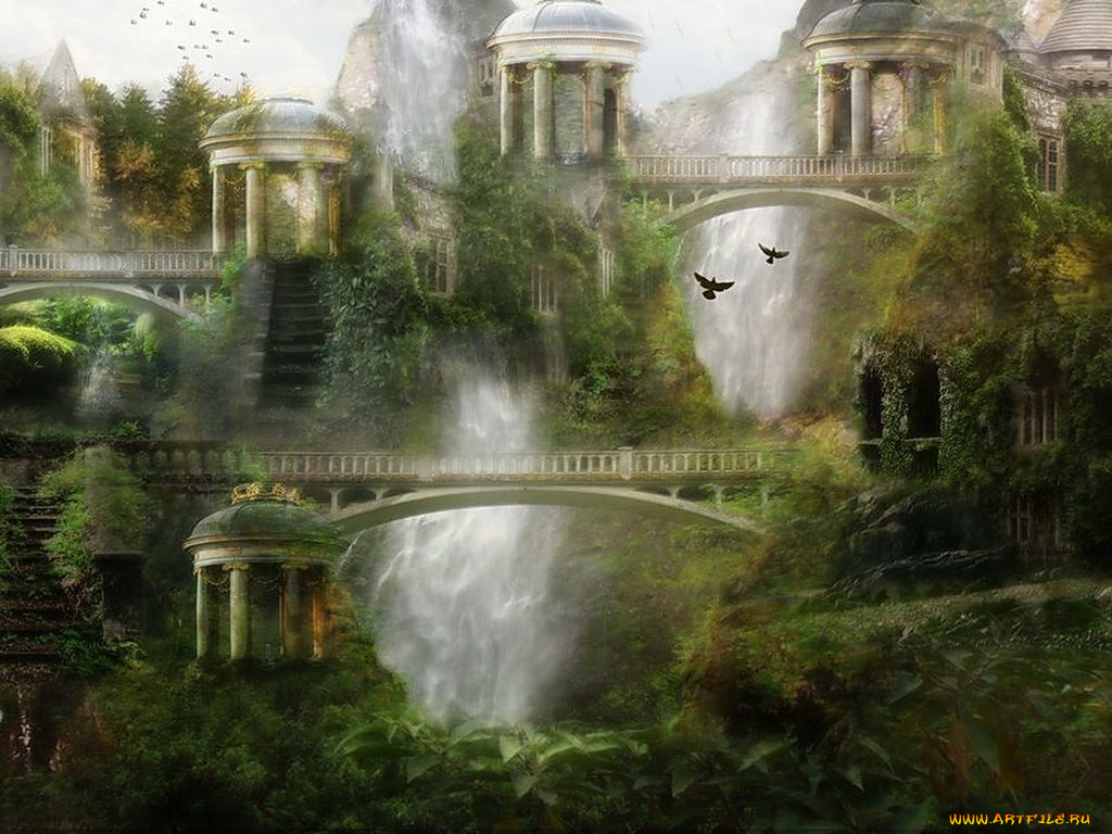 фэнтези, пейзажи